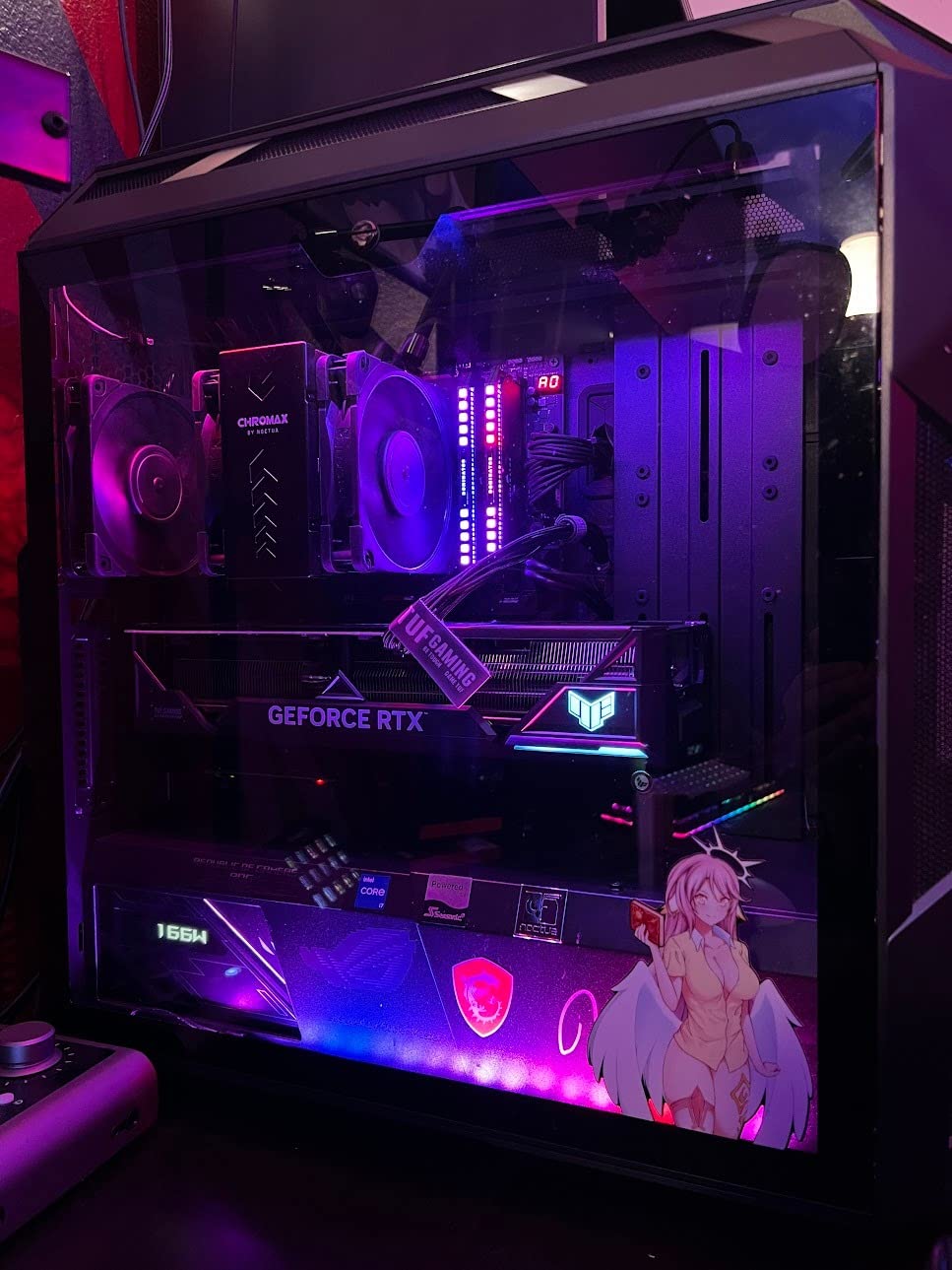 ASUS ROG Strix GeForce RTX® 4080 OC Edition Gaming Graphics Card (PCIe 4.0, 16GB GDDR6X, HDMI 2.1a, DisplayPort 1.4a) Customer Review ASUS ROG Strix GeForce RTX® 4080 OC Edition Gaming Graphics Card (PCIe 4.0, 16GB GDDR6X, HDMI 2.1a, DisplayPort 1.4a) - Customer Photo 1