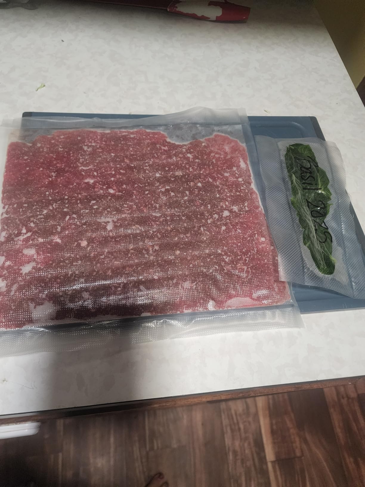 Vacuum Sealer Machine Powerful 90Kpa Precision 6-in-1 Compact Food Preservation System with Cutter, 2 Bag Rolls & 5 Pre-cut Bags, Widened 12mm Sealing Strip, Dry&Moist Modes (Silver) Customer Review Vacuum Sealer Machine Powerful 90Kpa Precision 6-in-1 Compact Food Preservation System with Cutter, 2 Bag Rolls & 5 Pre-cut Bags, Widened 12mm Sealing Strip, Dry&Moist Modes (Silver) - Customer Photo 2