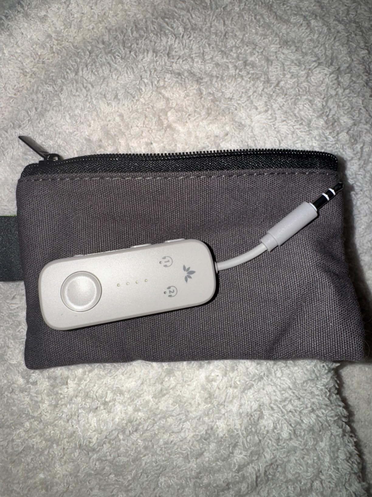 Avantree Relay - Airplane Bluetooth 5.3 Adapter with Qualcomm aptX Adaptive, Supports 2 AirPods or Headphones, 20Hr Playtime, 3.5mm AUX Wireless Audio Transmitter for Travel Flight, Airline, Gym Customer Review Avantree Relay - Airplane Bluetooth 5.3 Adapter with Qualcomm aptX Adaptive, Supports 2 AirPods or Headphones, 20Hr Playtime, 3.5mm AUX Wireless Audio Transmitter for Travel Flight, Airline, Gym - Customer Photo 2