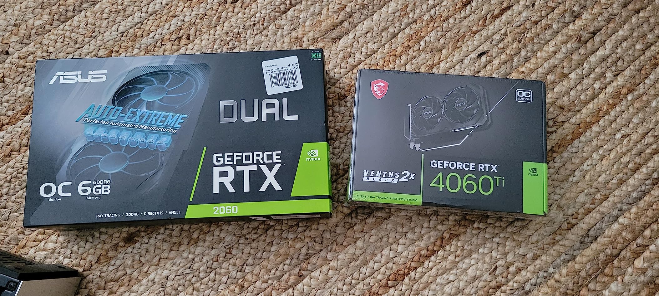 MSI Gaming GeForce RTX 4060 Ti 8GB GDRR6 Extreme Clock: 2580 MHz 128-Bit HDMI/DP Nvlink TORX Fan 4.0 Ada Lovelace Architecture Graphics Card (RTX 4060 Ti Ventus 2X Black 8G OC) Customer Review MSI Gaming GeForce RTX 4060 Ti 8GB GDRR6 Extreme Clock: 2580 MHz 128-Bit HDMI/DP Nvlink TORX Fan 4.0 Ada Lovelace Architecture Graphics Card (RTX 4060 Ti Ventus 2X Black 8G OC) - Customer Photo 1