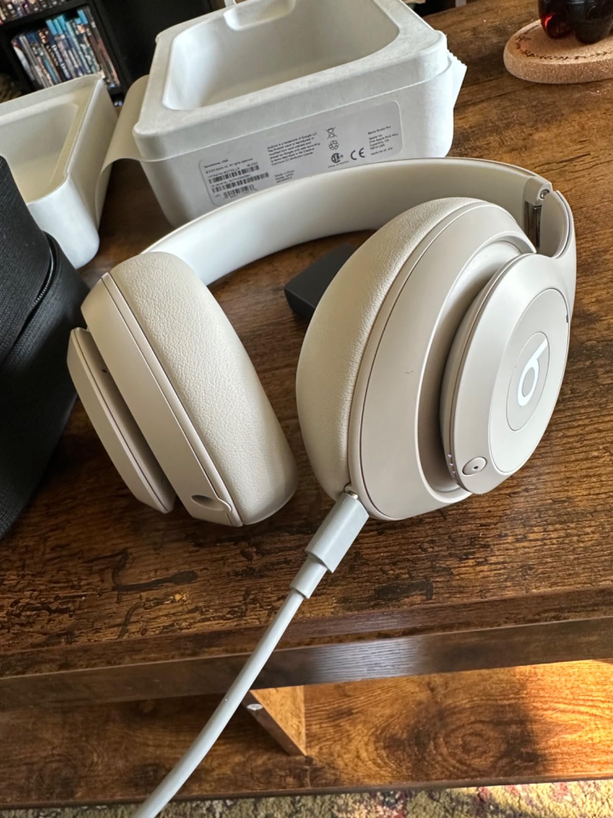 Beats Studio Pro - Wireless Bluetooth Noise Cancelling Headphones - Personalized Spatial Audio, USB-C Lossless Audio, Apple & Android Compatibility, Up to 40 Hours Battery Life - Black Customer Review Beats Studio Pro - Wireless Bluetooth Noise Cancelling Headphones - Personalized Spatial Audio, USB-C Lossless Audio, Apple & Android Compatibility, Up to 40 Hours Battery Life - Black - Customer Photo 1
