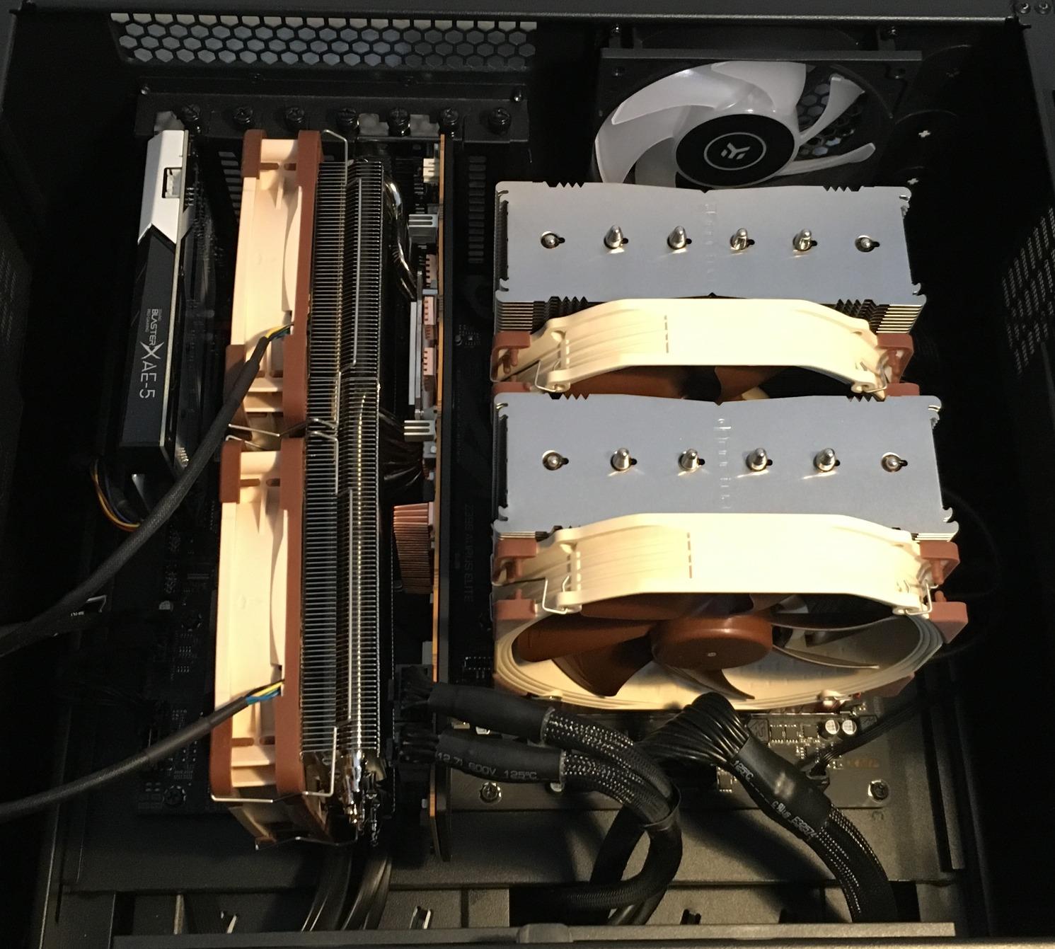 Scythe Fuma 3 CPU Air Cooler, Intel LGA1700, LGA1151, AMD AM5/Ryzen 120mm, Dual Tower, Black Top Cover Customer Review Scythe Fuma 3 CPU Air Cooler, Intel LGA1700, LGA1151, AMD AM5/Ryzen 120mm, Dual Tower, Black Top Cover - Customer Photo 1