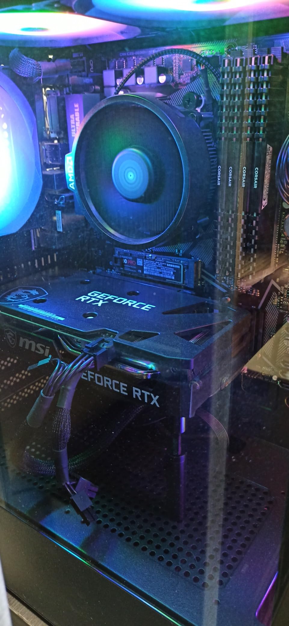 MSI Gaming GeForce RTX 3050 8GB GDDR6 Boost Clock: 1807 MHz 128-Bit HDMI/DP PCIe 4 Torx Twin Fans Ampere OC Graphics Card Customer Review MSI Gaming GeForce RTX 3050 8GB GDDR6 Boost Clock: 1807 MHz 128-Bit HDMI/DP PCIe 4 Torx Twin Fans Ampere OC Graphics Card - Customer Photo 2