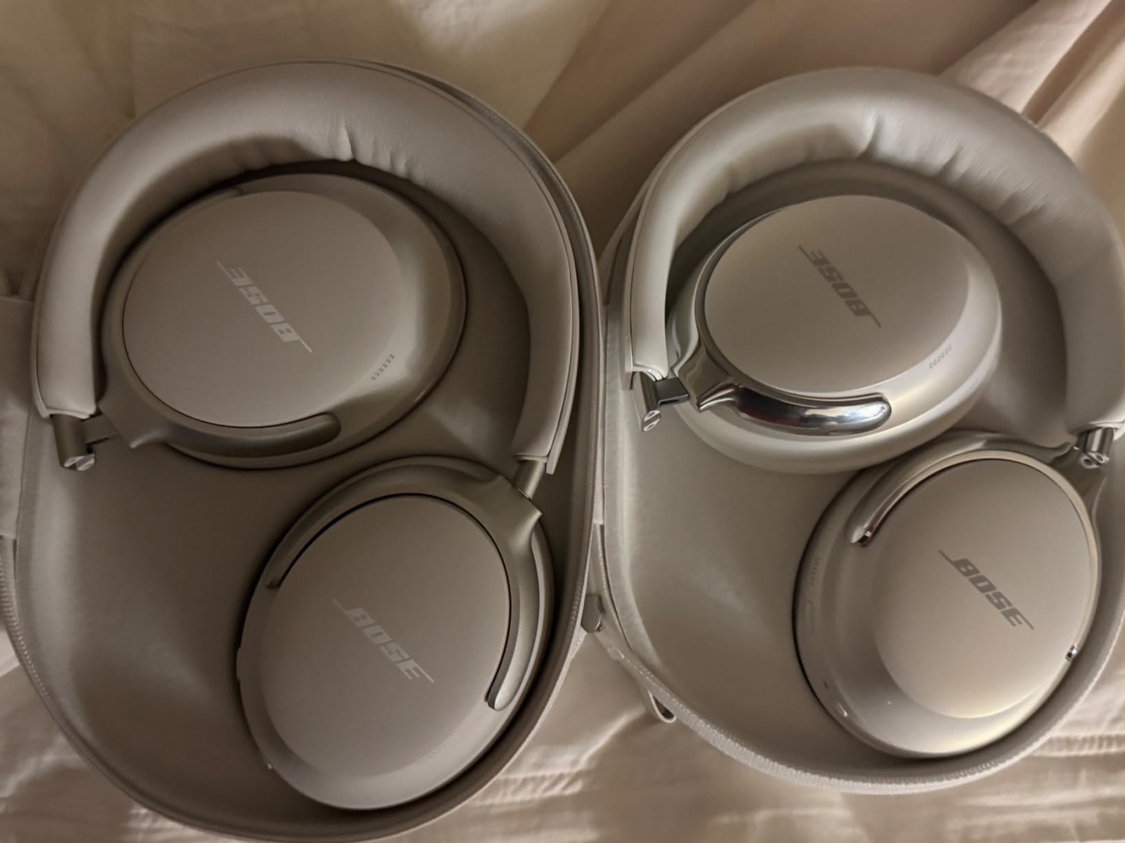 Bose QuietComfort Ultra Bluetooth Headphones, Wireless Headphones with Spatial Audio, Over Ear Noise Cancelling with Mic, Up to 24 Hours of Playtime, Black Customer Review Bose QuietComfort Ultra Bluetooth Headphones, Wireless Headphones with Spatial Audio, Over Ear Noise Cancelling with Mic, Up to 24 Hours of Playtime, Black - Customer Photo 2