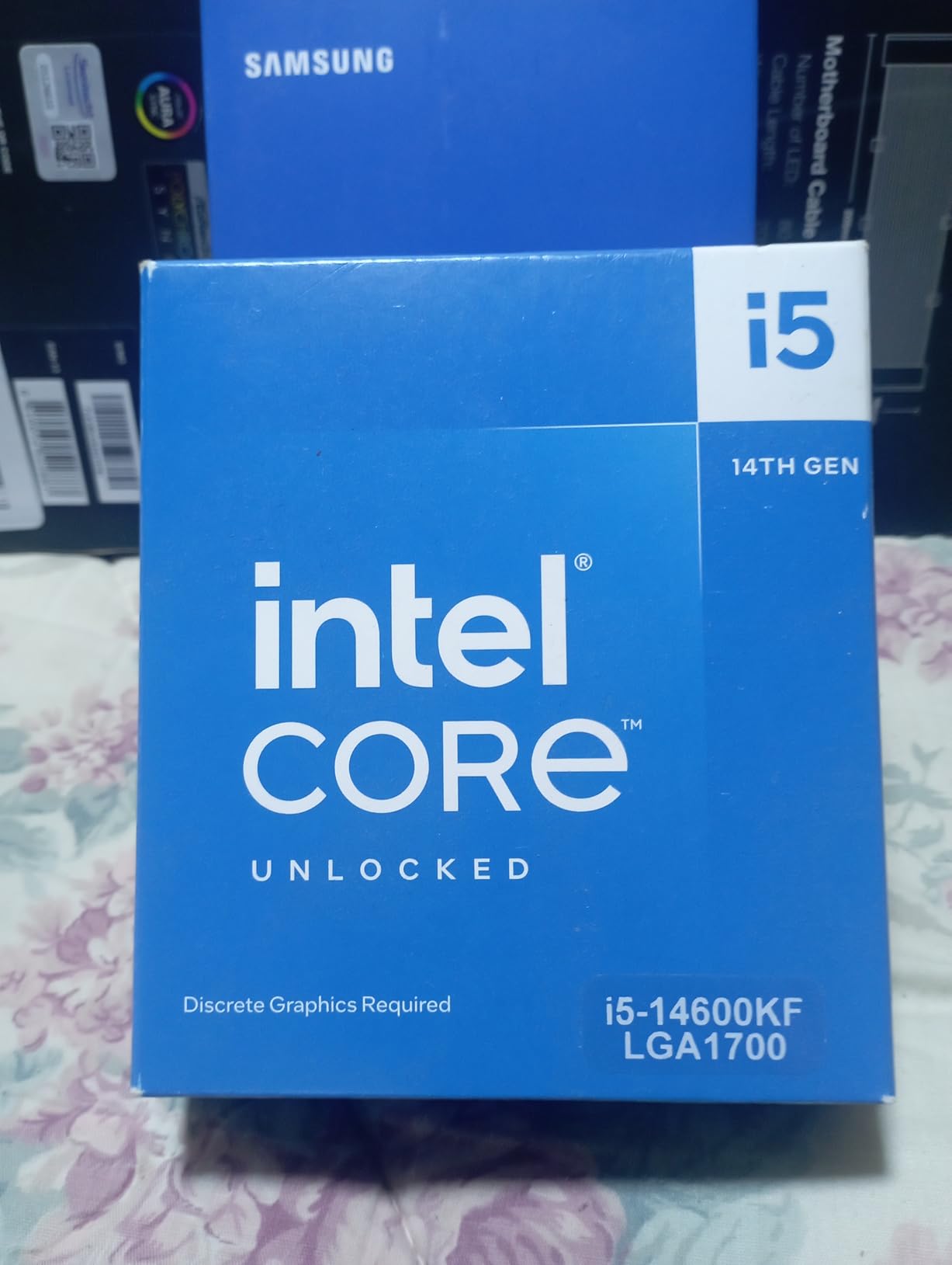 Intel® Core™ i5-14600KF New Gaming Desktop Processor 14 cores (6 P-cores + 8 E-cores) - Unlocked Customer Review Intel® Core™ i5-14600KF New Gaming Desktop Processor 14 cores (6 P-cores + 8 E-cores) - Unlocked - Customer Photo 1