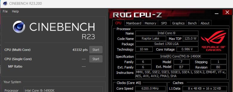 Intel Core i9-14900K Desktop Processor - Customer Photo 1