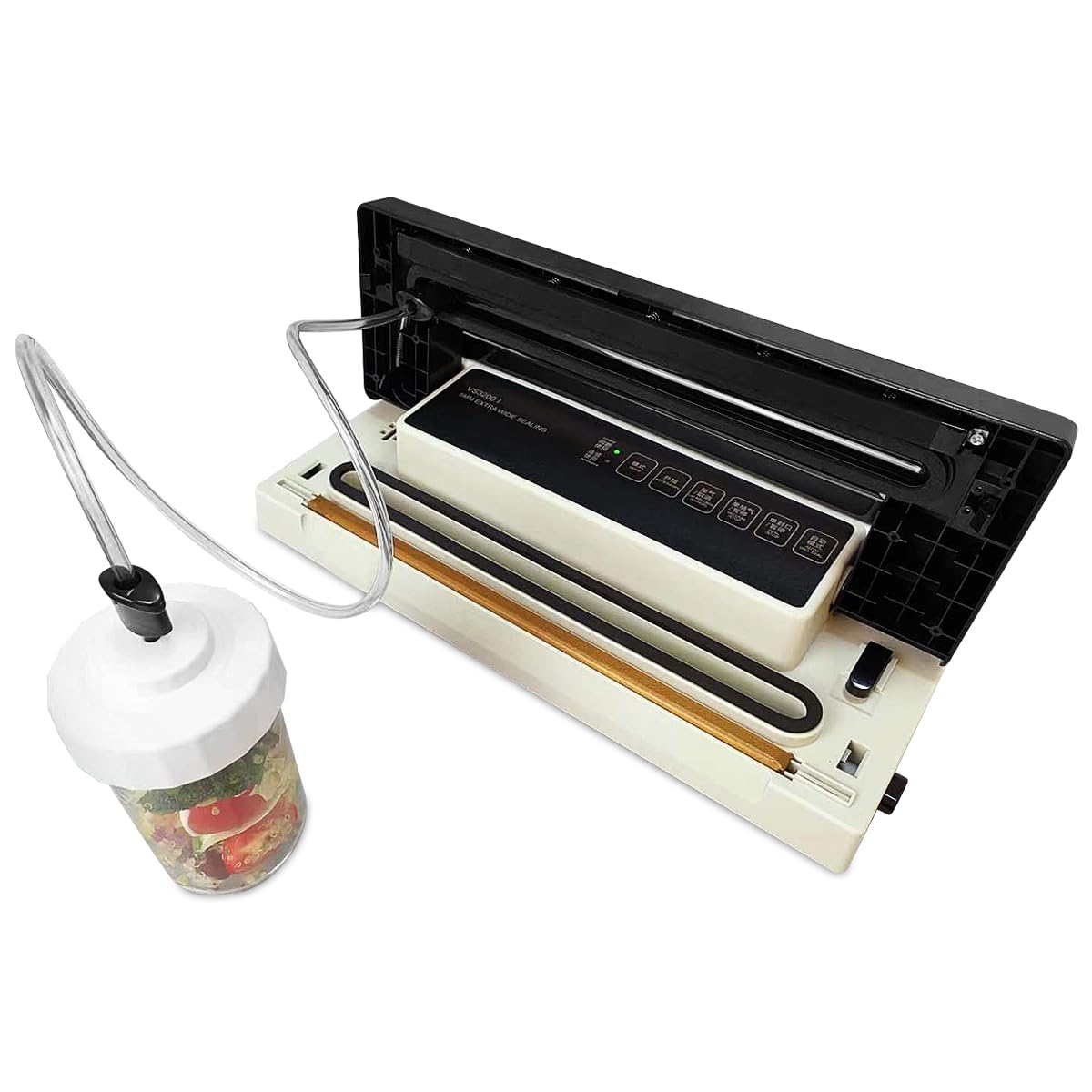 MAGIC SEAL 16'' Commercial Vacuum Sealer Machine, Meat Sealer Vacuum Packing Machine with Double Pump and Auto Cooling System, Sealing and Vacuum Time Control, Compatible with Mylar Bags Customer Review MAGIC SEAL 16'' Commercial Vacuum Sealer Machine, Meat Sealer Vacuum Packing Machine with Double Pump and Auto Cooling System, Sealing and Vacuum Time Control, Compatible with Mylar Bags - Customer Photo 2