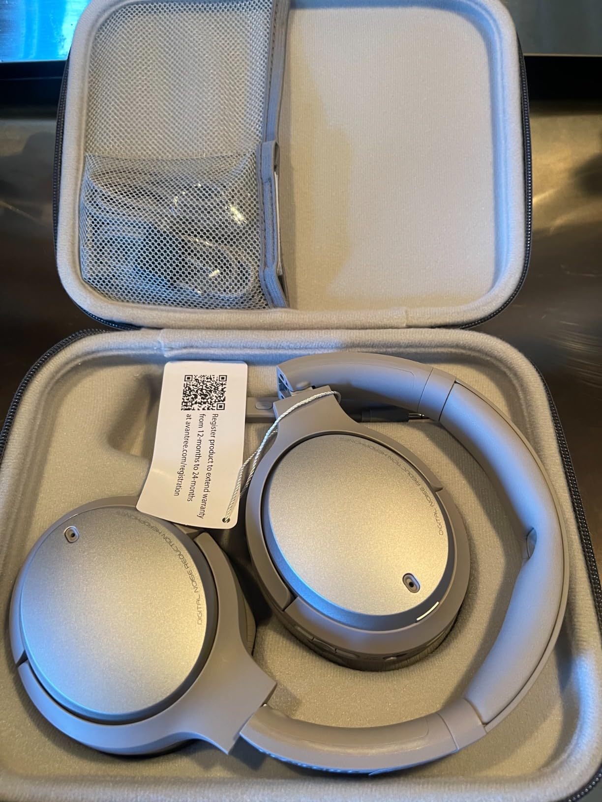 Sky Eon - Bluetooth Headphones for Airplane Travel & Mobile Phone with Wireless Adapter, Active Noise-Canceling & Ambient Mode, Spacious & Comfortable Earpads, 45hr Playtime Customer Review Sky Eon - Bluetooth Headphones for Airplane Travel & Mobile Phone with Wireless Adapter, Active Noise-Canceling & Ambient Mode, Spacious & Comfortable Earpads, 45hr Playtime - Customer Photo 2