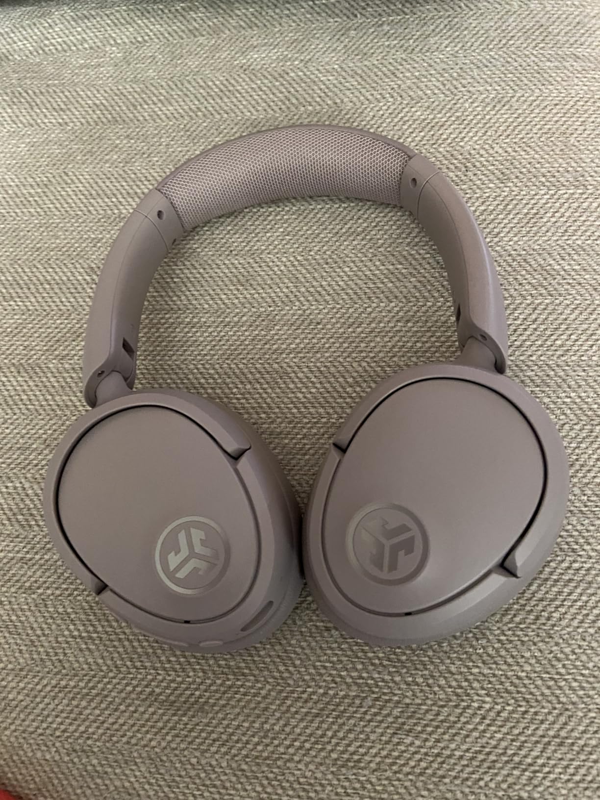 JLab JBuds Lux ANC Wireless Headphones, Mauve, Hybrid Active Noise Cancelling, Customizable Sound, Spatial Audio Compatible, Premium Over-Ear Bluetooth Headset customer photo 1
