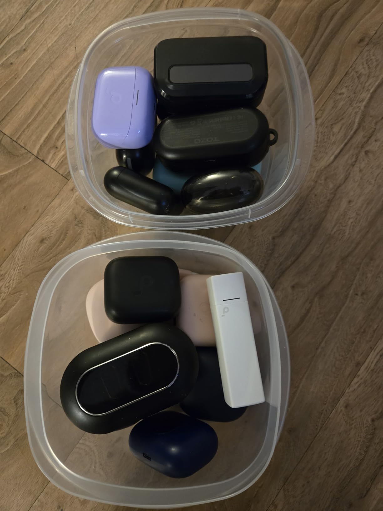 Soundcore Sport X20 by Anker, True-Wireless Workout Earbuds, Rotatable and Extendable Ear Hooks, Noise Cancelling, Deep Bass, IP68 Waterproof, Sweatproof, Dustproof, 48H Play, Sport Earbuds for Gym Customer Review Soundcore Sport X20 by Anker, True-Wireless Workout Earbuds, Rotatable and Extendable Ear Hooks, Noise Cancelling, Deep Bass, IP68 Waterproof, Sweatproof, Dustproof, 48H Play, Sport Earbuds for Gym - Customer Photo 1