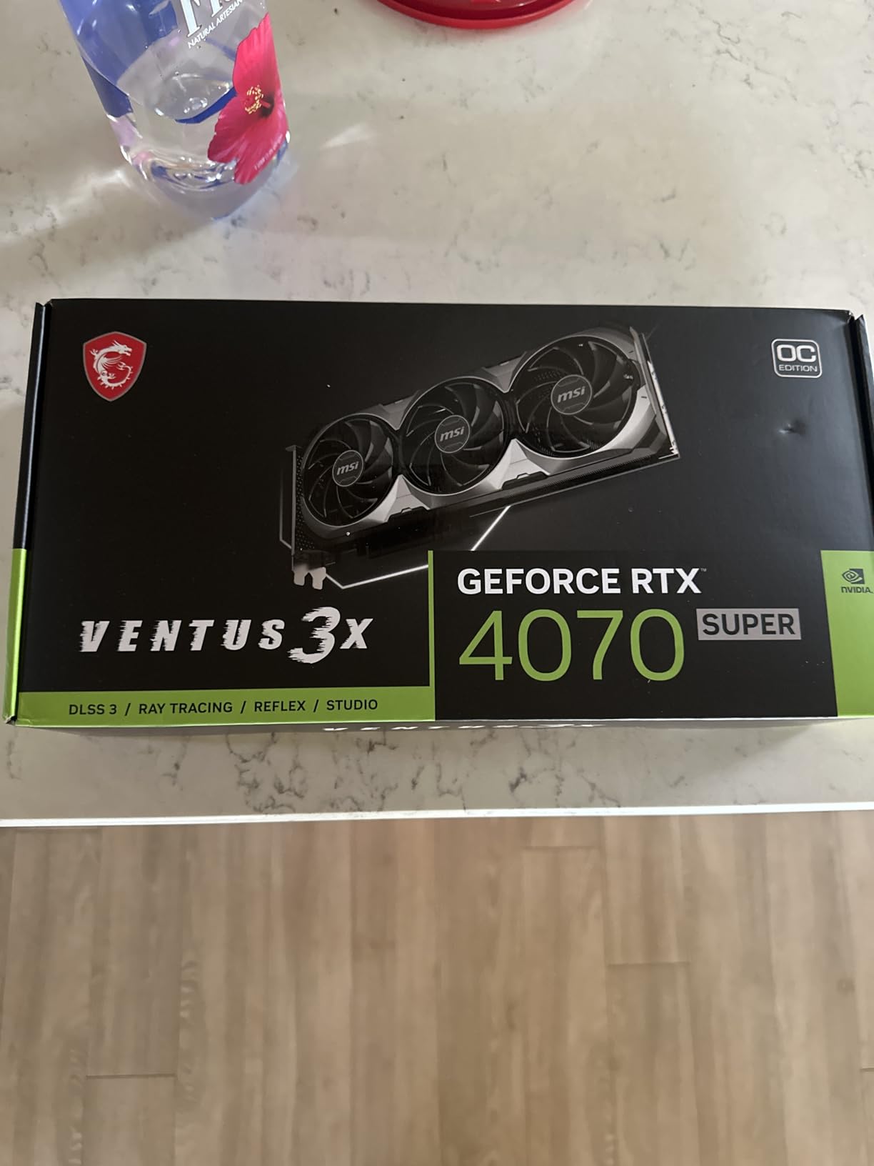 MSI Gaming RTX 4070 Super 12G Ventus 3X OC Graphics Card Customer Review MSI Gaming RTX 4070 Super 12G Ventus 3X OC Graphics Card - Customer Photo 2