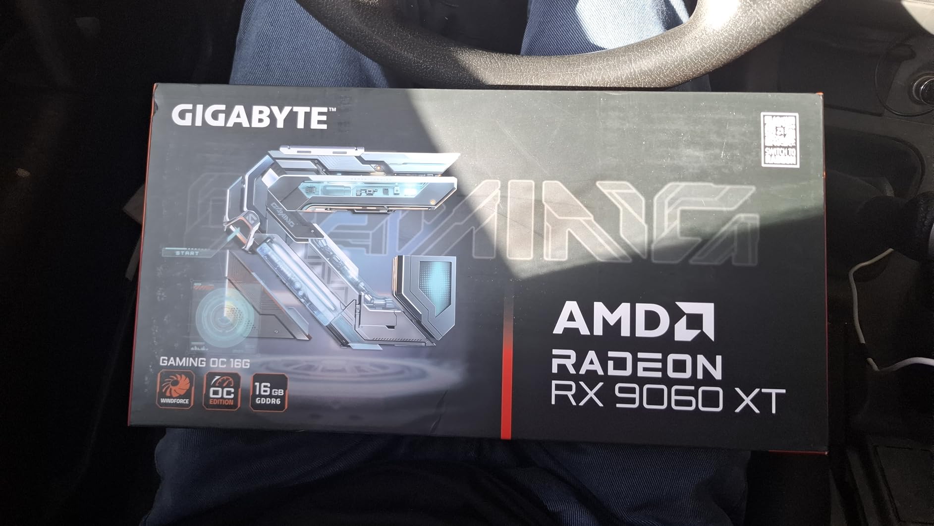 GIGABYTE Radeon RX 7600 XT Gaming OC 16G Graphics Card, 3X WINDFORCE Fans 16GB 128-bit GDDR6, GV-R76XTGAMING OC-16GD Video Card Customer Review GIGABYTE Radeon RX 7600 XT Gaming OC 16G Graphics Card, 3X WINDFORCE Fans 16GB 128-bit GDDR6, GV-R76XTGAMING OC-16GD Video Card - Customer Photo 2
