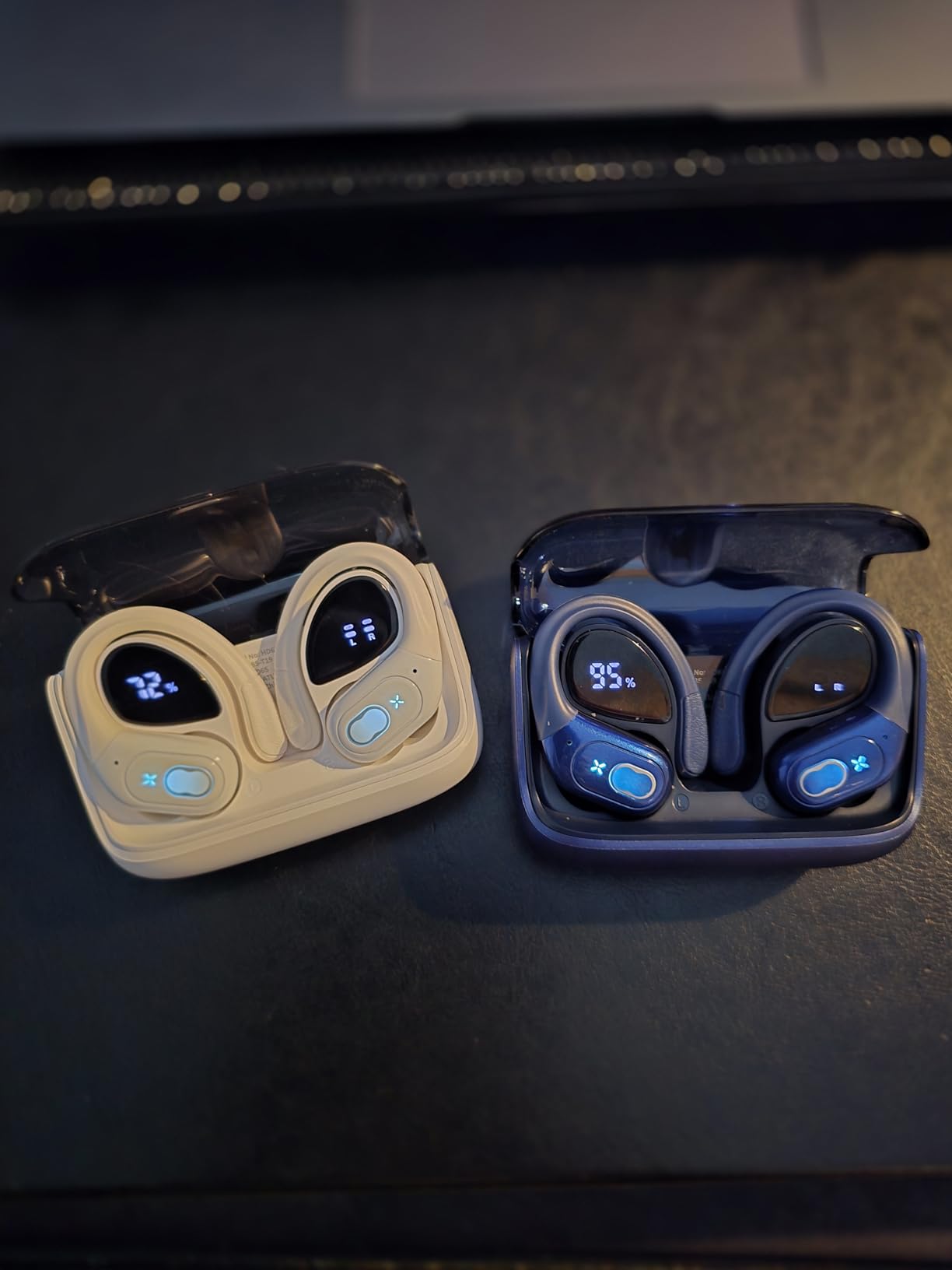 Wireless Earbuds 75hrs Bluetooth 5.4 Headphone Sport, 2025 Bluetooth Earbuds Stereo Deep Bass Over Ear Bud with Earhooks, ENC Noise Cancelling Mic, IPX7 Waterproof Earphone for Workout/Running Customer Review Wireless Earbuds 75hrs Bluetooth 5.4 Headphone Sport, 2025 Bluetooth Earbuds Stereo Deep Bass Over Ear Bud with Earhooks, ENC Noise Cancelling Mic, IPX7 Waterproof Earphone for Workout/Running - Customer Photo 1