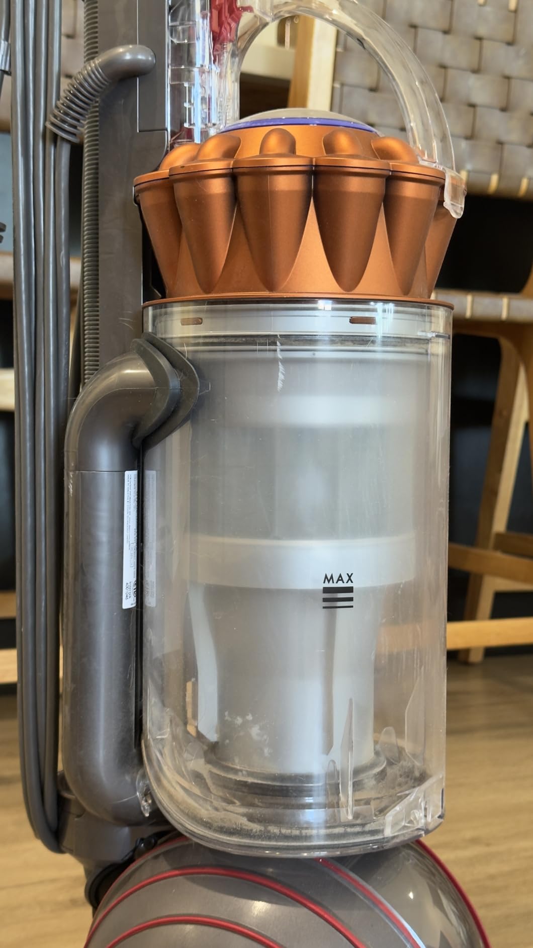Dyson Ball Animal Total Clean Upright Vacuum, Corded, 290AW, Self-Adjusting Cleaner Head for All Floors, Homes with Pets Customer Review Dyson Ball Animal Total Clean Upright Vacuum, Corded, 290AW, Self-Adjusting Cleaner Head for All Floors, Homes with Pets - Customer Photo 2