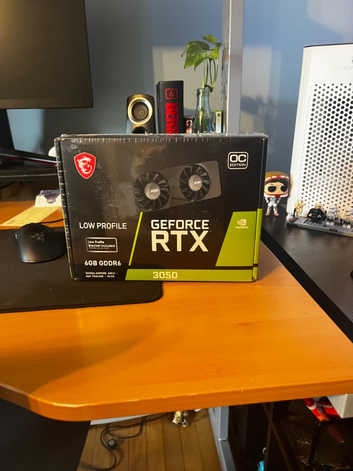 MSI Gaming RTX 3050 LP 6G OC Graphics Card (NVIDIA RTX 3050, 96-Bit, Boost Clock: 1492 MHz, 6GB GDDR6 14 Gbps, Low Profile) Customer Review MSI Gaming RTX 3050 LP 6G OC Graphics Card (NVIDIA RTX 3050, 96-Bit, Boost Clock: 1492 MHz, 6GB GDDR6 14 Gbps, Low Profile) - Customer Photo 3