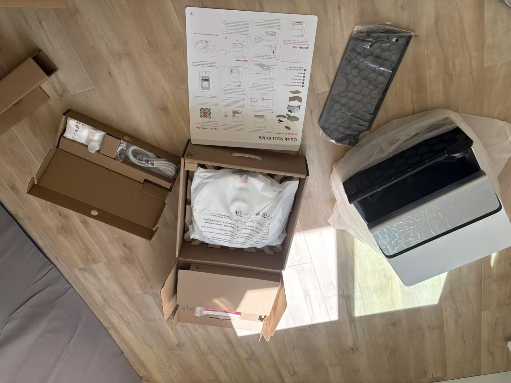 roborock S8 Max Ultra Robot Vacuum and Mop, All-in-One Dock, PreciSense LiDAR Navigation, Smart Dirt Detection, Self-Emptying, 8000Pa Suction for Various Floors, 20mm Auto Lifting for Carpet, White Customer Review roborock S8 Max Ultra Robot Vacuum and Mop, All-in-One Dock, PreciSense LiDAR Navigation, Smart Dirt Detection, Self-Emptying, 8000Pa Suction for Various Floors, 20mm Auto Lifting for Carpet, White - Customer Photo 1
