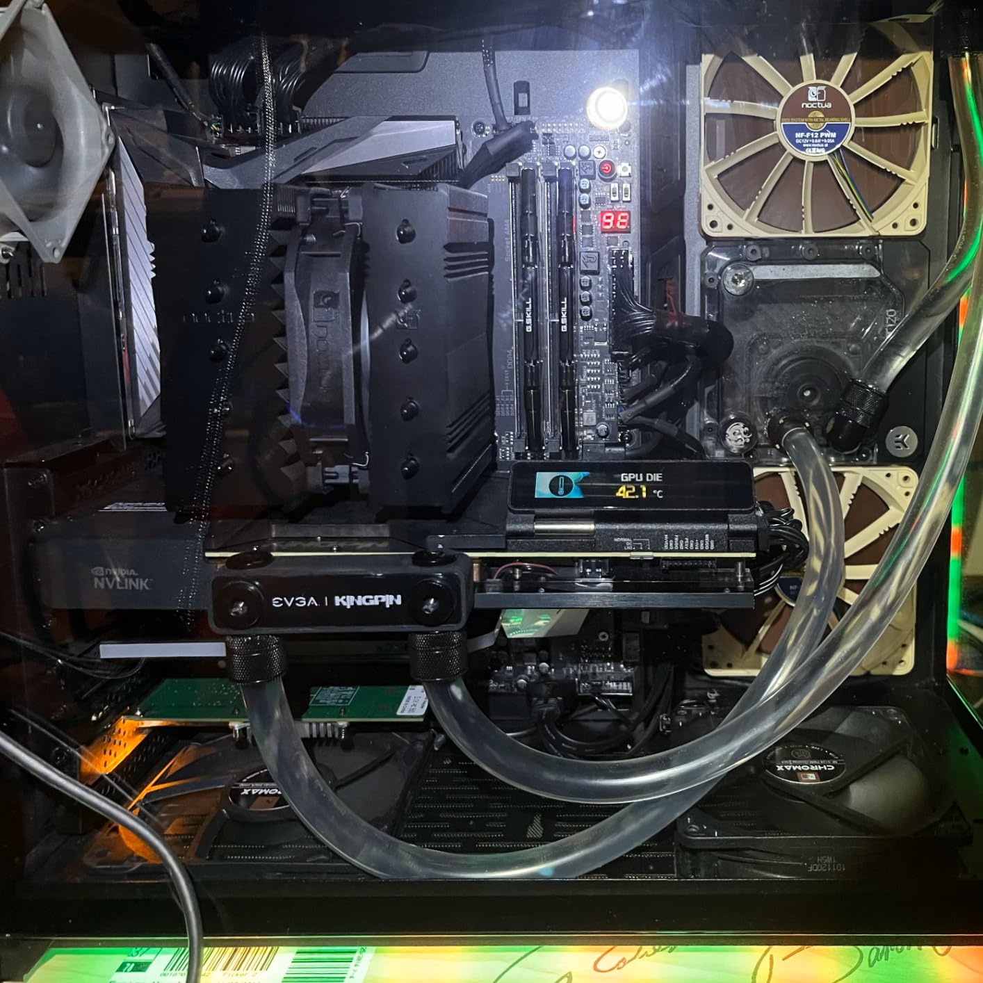 Noctua NH-D12L chromax.Black, Low-Height Dual-Tower CPU Cooler (120mm, Black) - Customer Photo 1