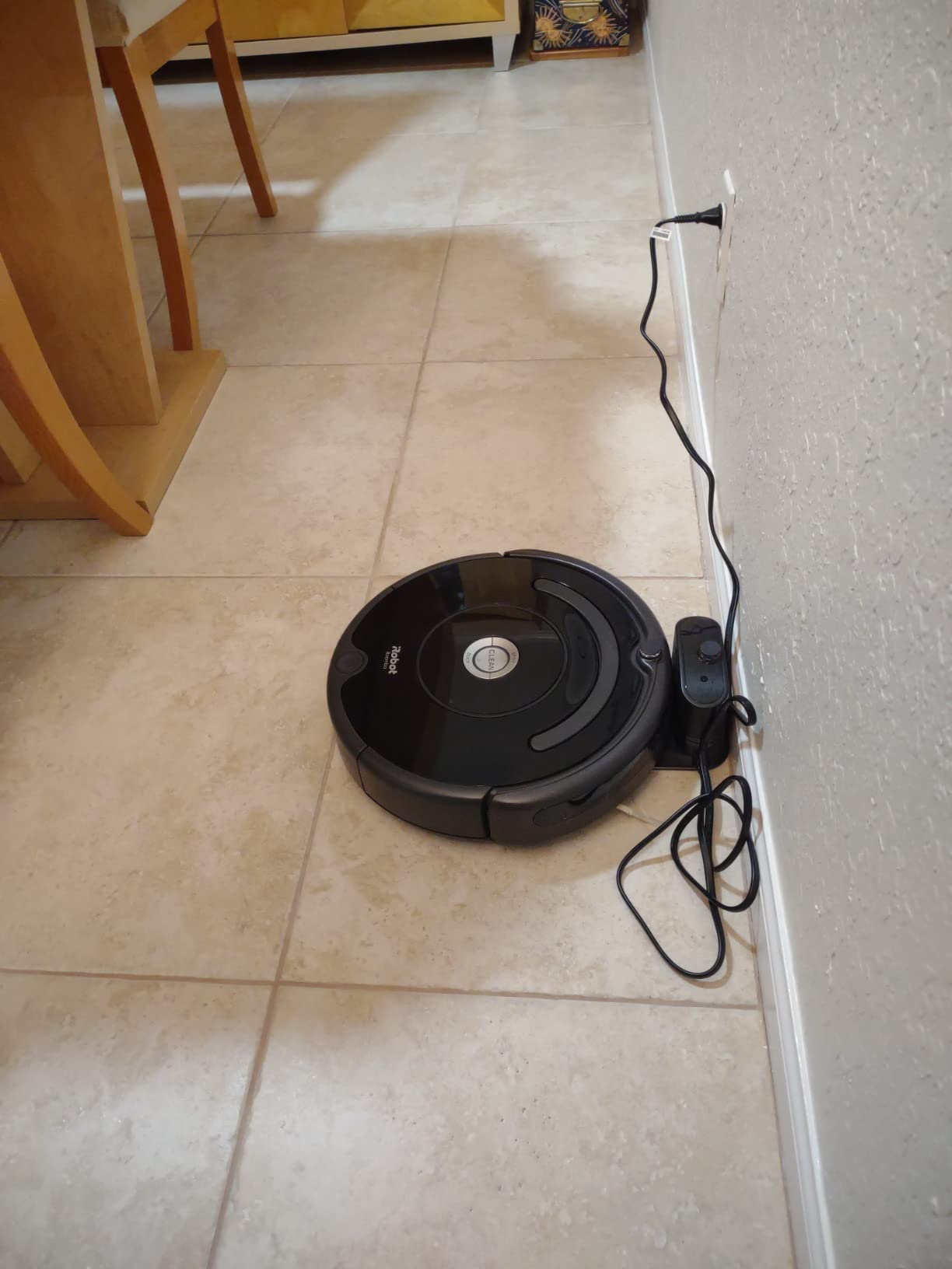 iRobot Roomba Vac Robot Vacuum (Q0120) - Easy to use, Power-Lifting Suction, Multi-Surface Cleaning, Smart Navigation Cleans in Neat Rows, Self-Charging, Alexa Customer Review iRobot Roomba Vac Robot Vacuum (Q0120) - Easy to use, Power-Lifting Suction, Multi-Surface Cleaning, Smart Navigation Cleans in Neat Rows, Self-Charging, Alexa - Customer Photo 1