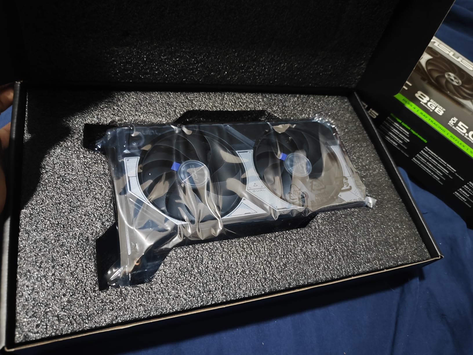 ASUS Dual GeForce RTX 4060 EVO OC Edition 8GB GDDR6 (PCIe 4.0, 8GB GDDR6, DLSS 3, HDMI 2.1a, DisplayPort 1.4a, Axial-tech Fan Design, 0dB Technology, Dual BIOS) customer photo 2