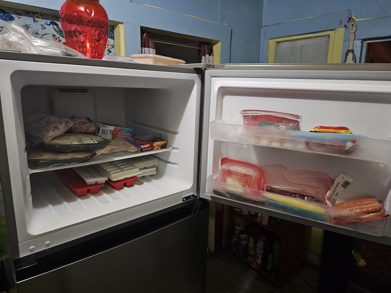 Upstreman 17.6 Cu.Ft Top Freezer Refrigerator Large Capacity Refrigerator, Frost Free, ENERGY STAR - Customer Photo 2