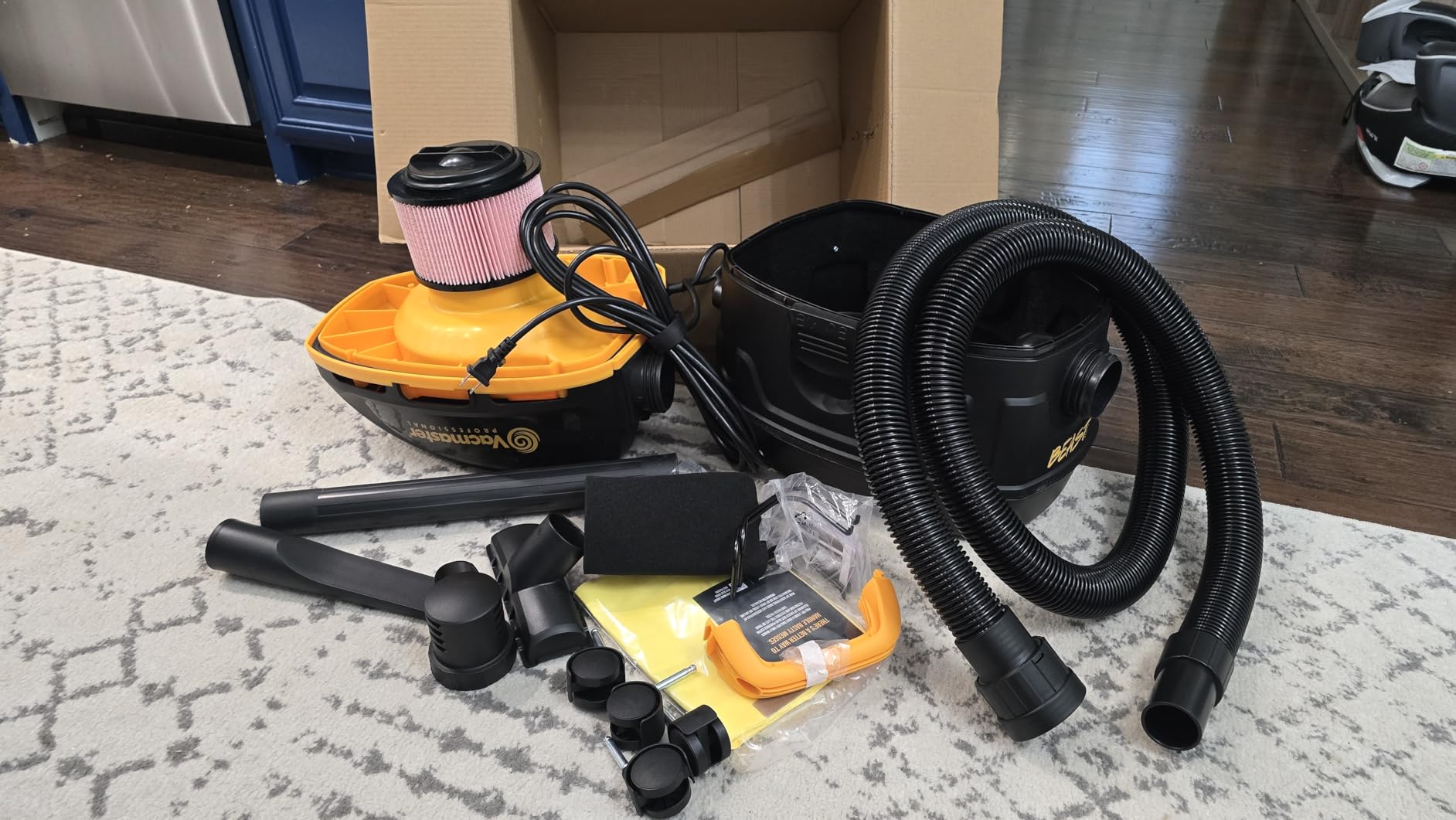 Vacmaster Professional Beast Series VFB511H 0201 5-Gallon 5.5 Peak HP Wet/Dry Vac, Black - Customer Photo 2