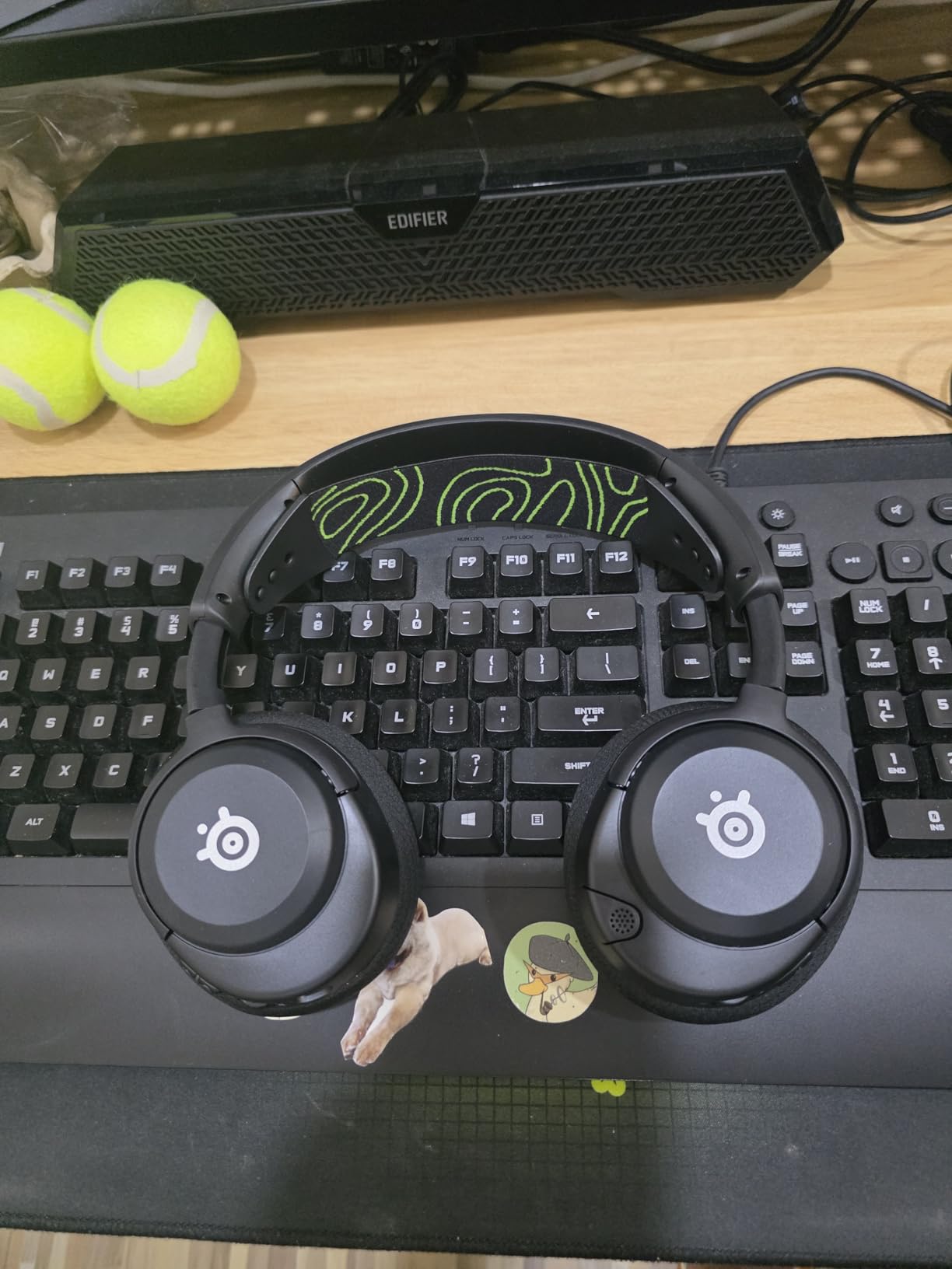 SteelSeries Arctis Nova 5 Wireless Multi-System Gaming Headset — Neodymium Magnetic Drivers — 100+ Audio Presets — 60 HR Battery — 2.4GHz or BT — ClearCast Gen2.X Mic — PC, PS5, PS4, Switch, Mobile Customer Review SteelSeries Arctis Nova 5 Wireless Multi-System Gaming Headset — Neodymium Magnetic Drivers — 100+ Audio Presets — 60 HR Battery — 2.4GHz or BT — ClearCast Gen2.X Mic — PC, PS5, PS4, Switch, Mobile - Customer Photo 1