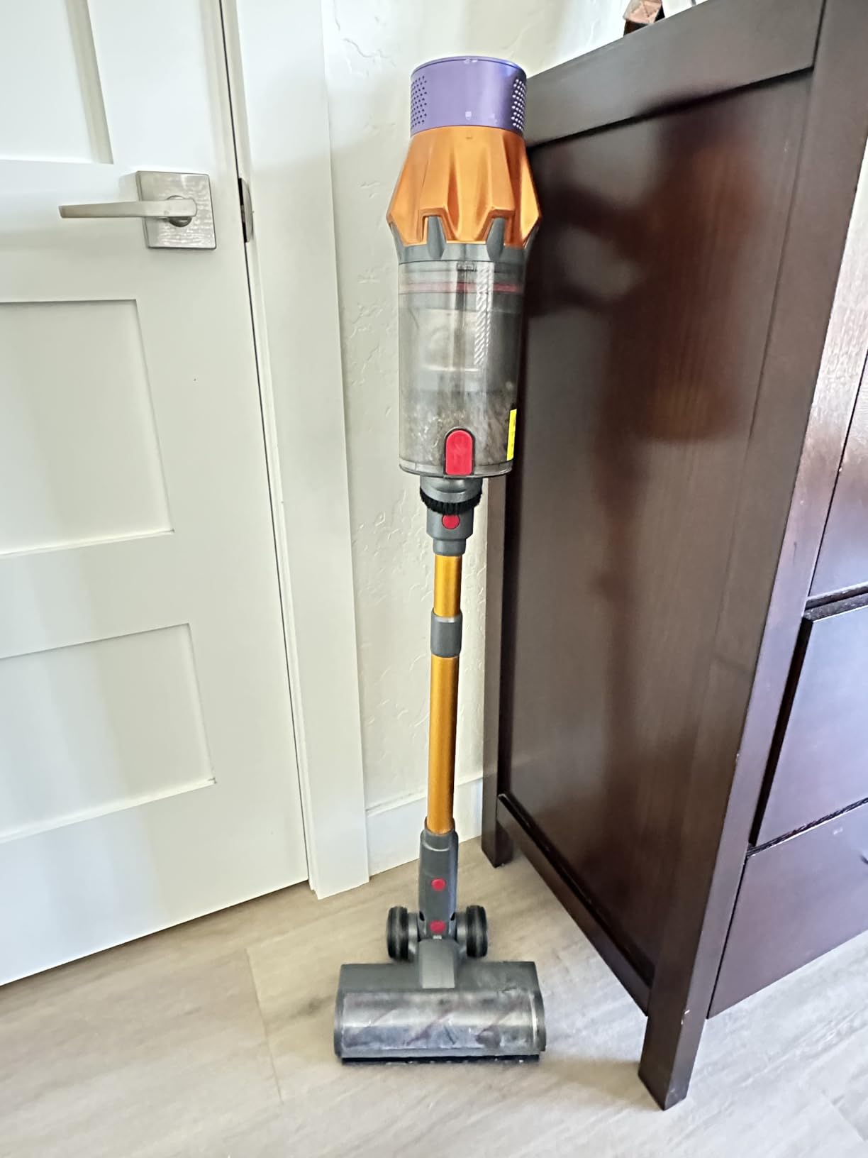Cordless Vacuum Cleaner, 600W 50KPA 65Mins Cordless Stick Vacuum Cleaner With Touch Screen, Self-Standing,Wall Mount Charging, Handheld Vacuum Cleaners for Home/Pet Hair/Carpets/Hard Floors(X7A) - Customer Photo 2
