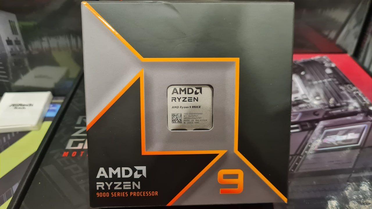 AMD Ryzen 9 9900X 12-Core, 24-Thread Unlocked Desktop Processor customer photo 1