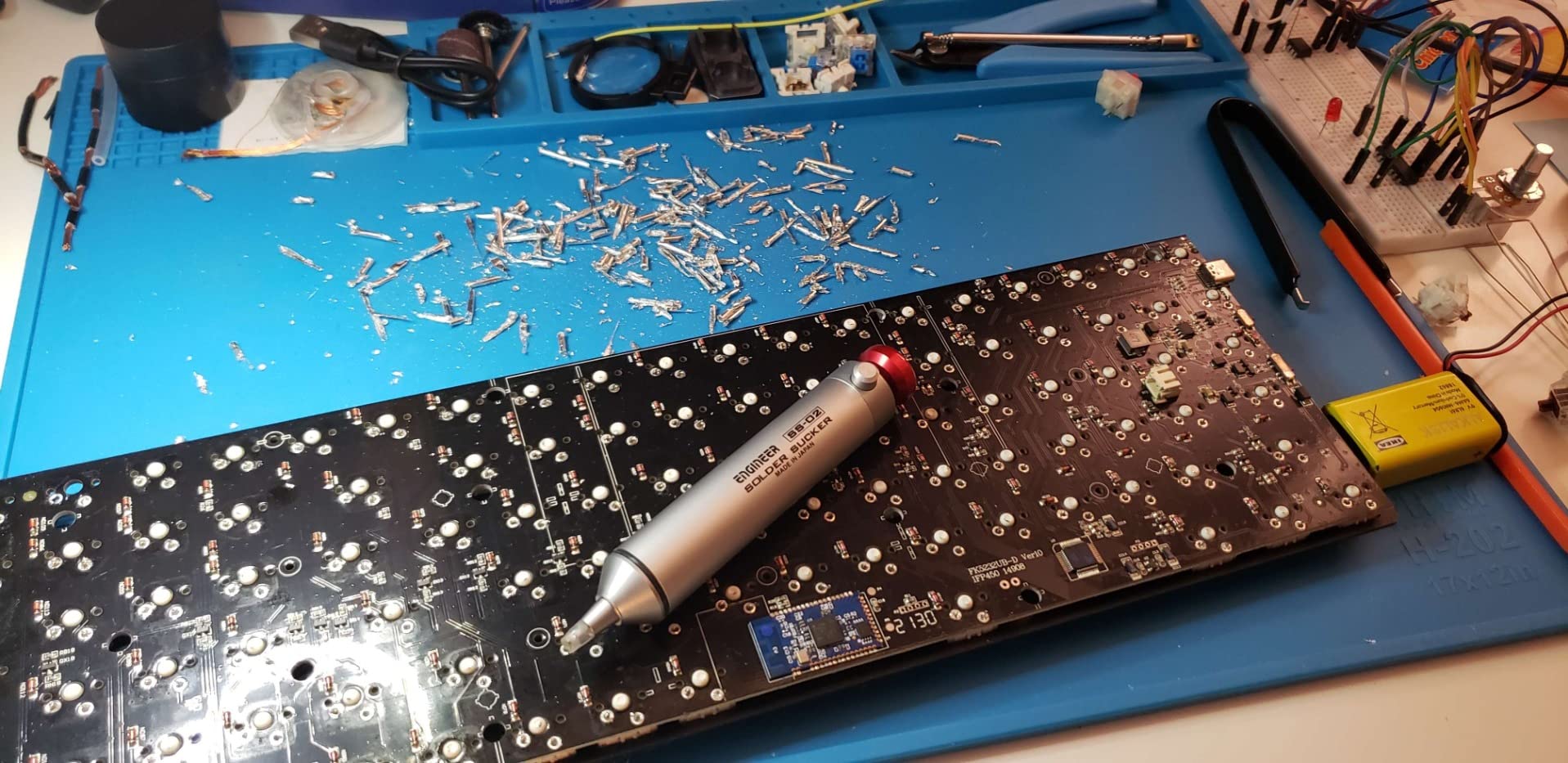 ENGINEER SS-03 Professional Grade Desoldering Pump - Customer Photo 1