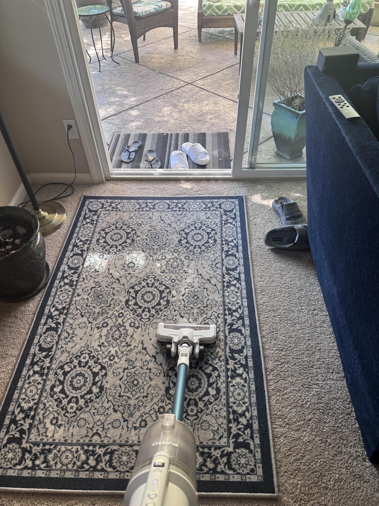 Eureka RapidClean Pro Cordless Vacuum Cleaner for Hard Floors, Lightweight Stick Vacuum LED Headlights, Convenient Stick and Handheld Vac, Green, NEC285GR - Customer Photo 1