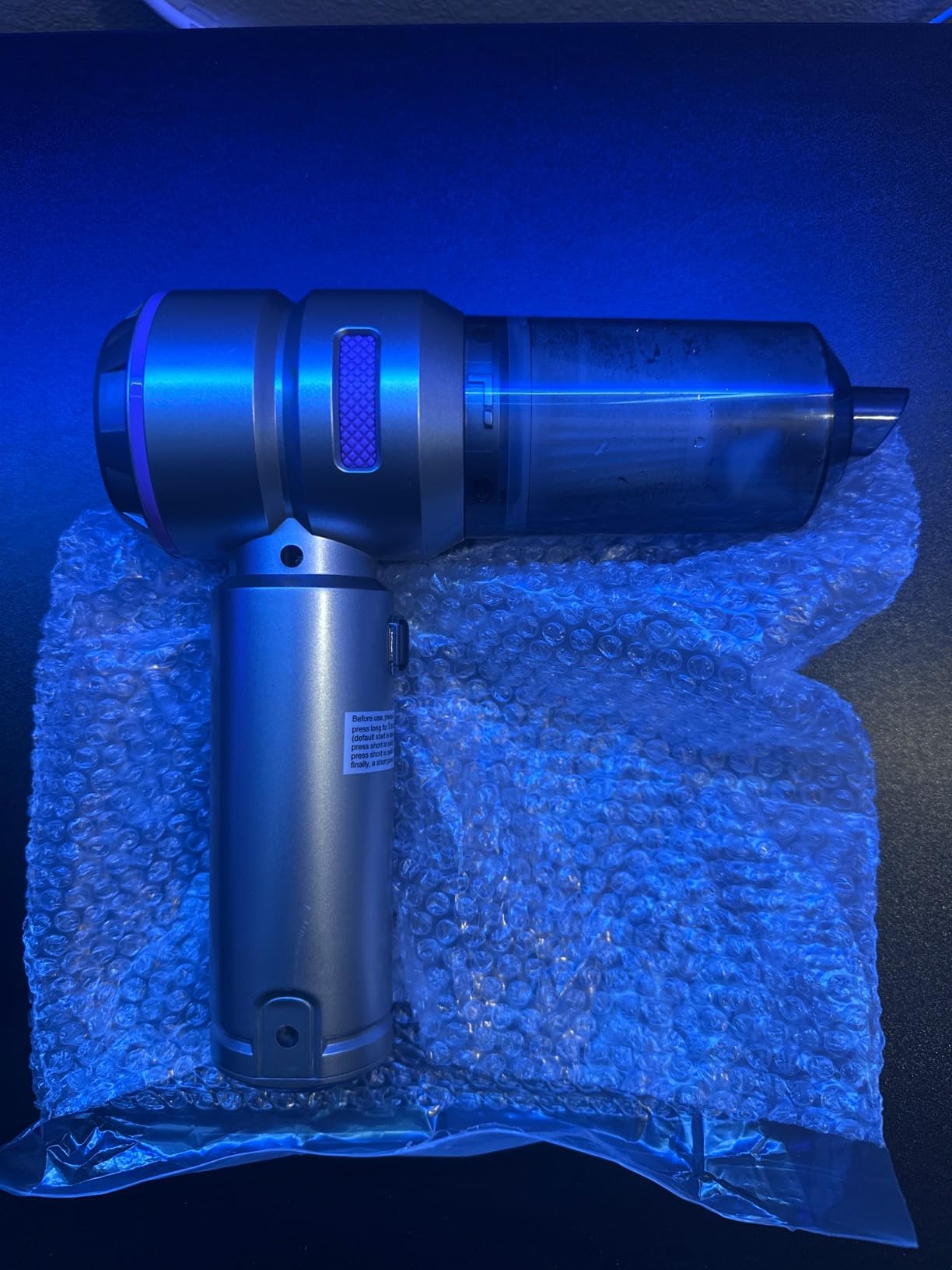Handheld Vacuum Cordless, Car Vacuum Cleaner with Brushless Motor, Strong Suction Vacuum & Compressed Air Dusters with LED Light, Type C Port, Wireless Mini Portable Hand Vacuum Blower for Home, Pet Customer Review Handheld Vacuum Cordless, Car Vacuum Cleaner with Brushless Motor, Strong Suction Vacuum & Compressed Air Dusters with LED Light, Type C Port, Wireless Mini Portable Hand Vacuum Blower for Home, Pet - Customer Photo 1