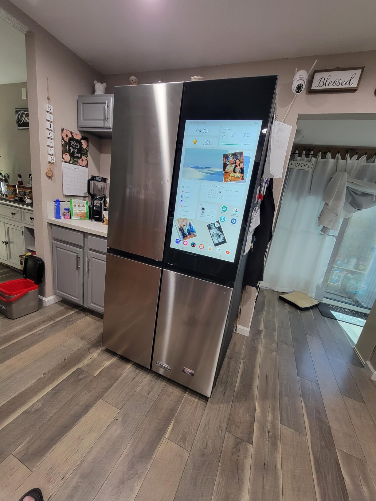 Samsung RF29DB9900QD 29 Cu. Ft. Stainless 4-Door French Door Smart Refrigerator Customer Review Samsung RF29DB9900QD 29 Cu. Ft. Stainless 4-Door French Door Smart Refrigerator - Customer Photo 2
