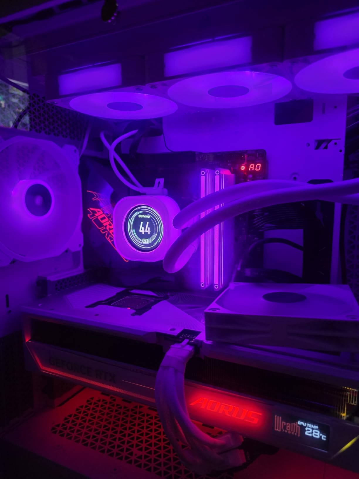 CORSAIR iCUE Link Titan 360 RX LCD Liquid CPU Cooler – 360mm AIO – Low-Noise – FlowDrive Cooling Engine – Intel LGA 1851/1700, AMD AM5/AM4 – 3X RX120 RGB Fans – iCUE Link System Hub Included – Black Customer Review CORSAIR iCUE Link Titan 360 RX LCD Liquid CPU Cooler – 360mm AIO – Low-Noise – FlowDrive Cooling Engine – Intel LGA 1851/1700, AMD AM5/AM4 – 3X RX120 RGB Fans – iCUE Link System Hub Included – Black - Customer Photo 2