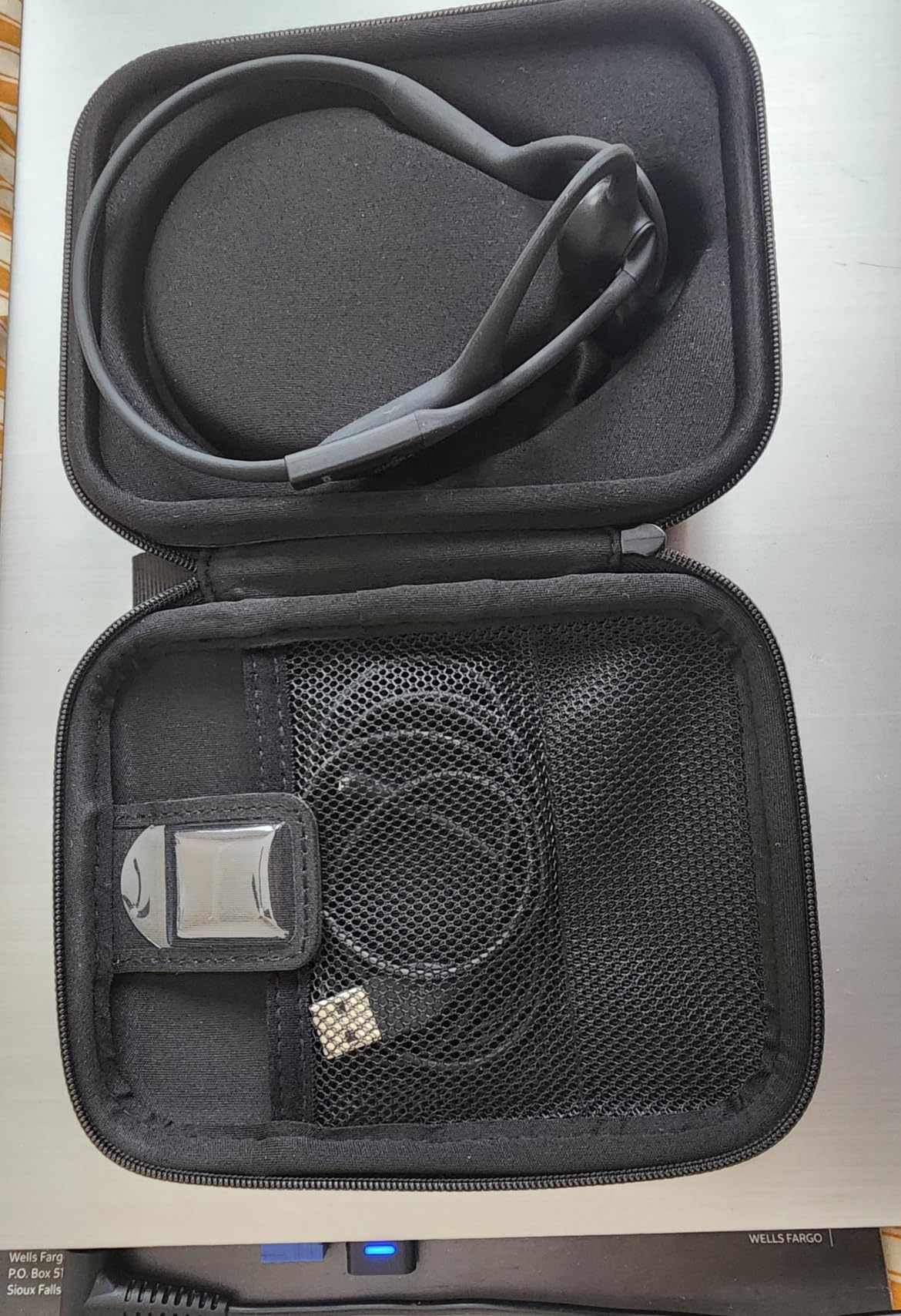 OpenComm2 2025 Upgrade - Open-Ear Bone Conduction Headphones, Wireless Bluetooth Headset with Noise Canceling Mic & Mute Button for Work Calls and Meetings, 16 Hour Talk Time for Mobile & PC - C120 Customer Review OpenComm2 2025 Upgrade - Open-Ear Bone Conduction Headphones, Wireless Bluetooth Headset with Noise Canceling Mic & Mute Button for Work Calls and Meetings, 16 Hour Talk Time for Mobile & PC - C120 - Customer Photo 2