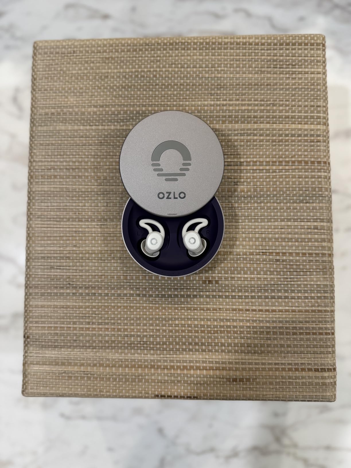 Ozlo Sleepbuds® | Comfortable Side Sleeper Headphones | Up to 10 Hours of Bluetooth LE Streaming | Science-Backed Sleep Sounds | Snore Blocking Comfortable Earbuds Customer Review Ozlo Sleepbuds® | Comfortable Side Sleeper Headphones | Up to 10 Hours of Bluetooth LE Streaming | Science-Backed Sleep Sounds | Snore Blocking Comfortable Earbuds - Customer Photo 1
