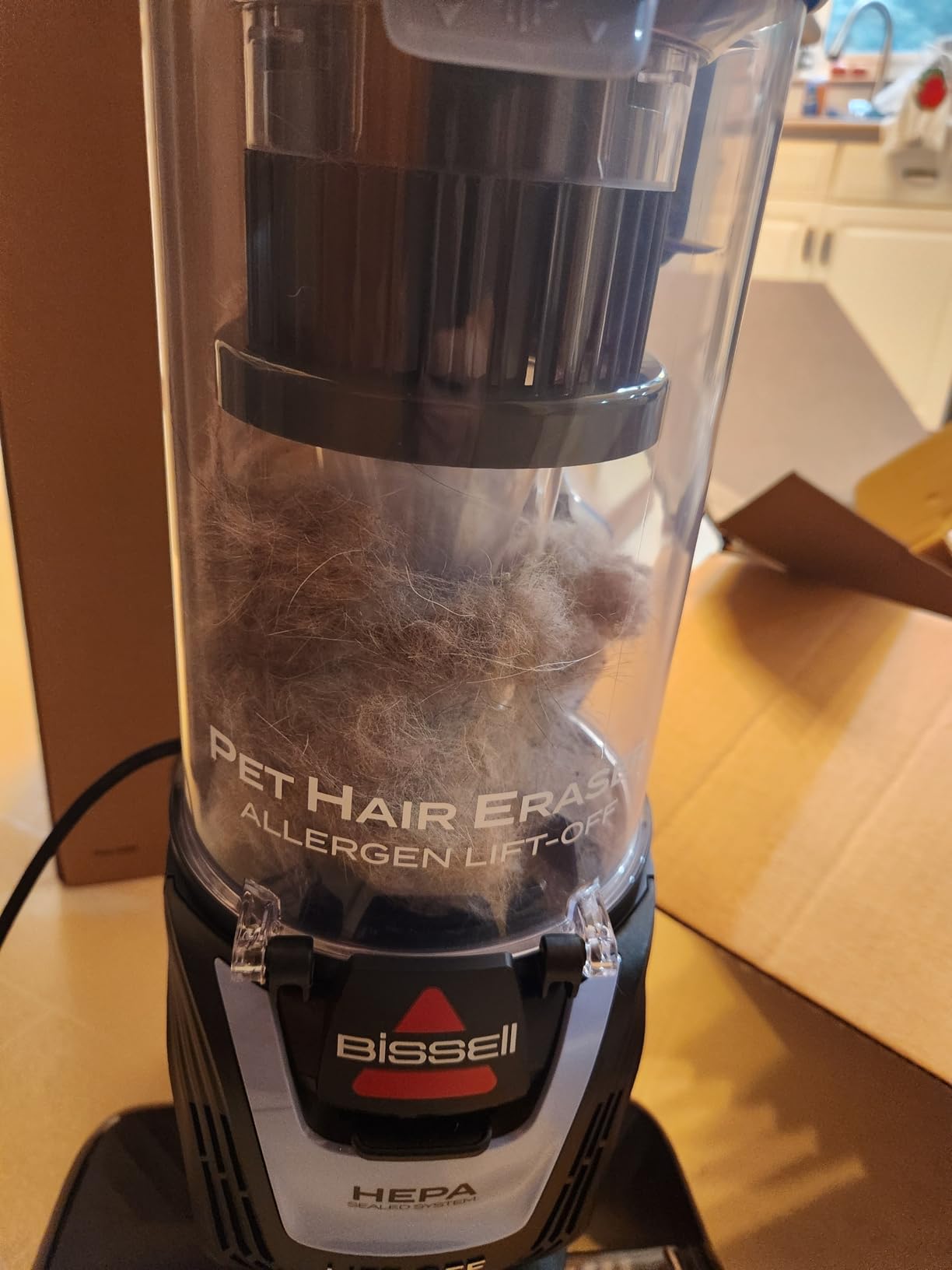 BISSELL Pet Hair Eraser Allergen Lift-Off with Powerful Suction, HEPA, Tangle-Free Brush Roll, 39883 Customer Review BISSELL Pet Hair Eraser Allergen Lift-Off with Powerful Suction, HEPA, Tangle-Free Brush Roll, 39883 - Customer Photo 2