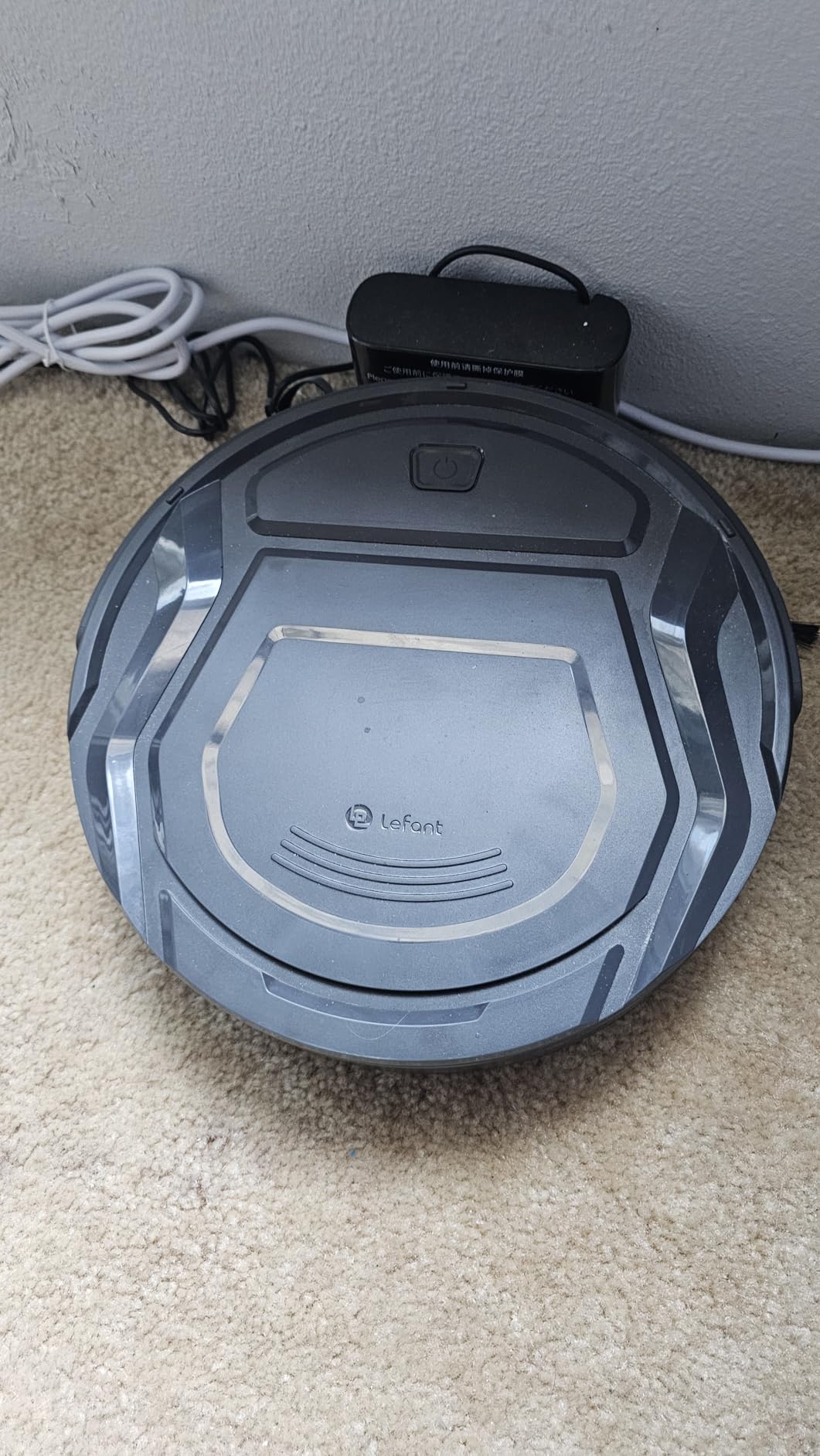 Lefant M210P Robot Vacuum Cleaner,Super Thin,Powerful Suction,Quiet,Self-Charging Robotic Vacuum Cleaner,Cleans Hard Floors to Medium-Pile Carpets,120 Mins Runtime,APP/Voice/WiFi/Alexa Control,Grey - Customer Photo 2