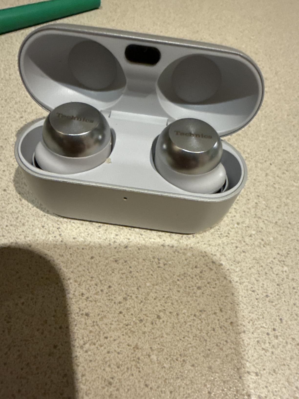 Technics Reference Class Hi-Fi Wireless Earbuds, Dolby Atmos with Head Tracking, Adaptive Noise Cancelling, 3 Device Multipoint, 10-hr Battery, Wireless Charging, Improved Fit - EAH-AZ100-K (Black) Customer Review Technics Reference Class Hi-Fi Wireless Earbuds, Dolby Atmos with Head Tracking, Adaptive Noise Cancelling, 3 Device Multipoint, 10-hr Battery, Wireless Charging, Improved Fit - EAH-AZ100-K (Black) - Customer Photo 1