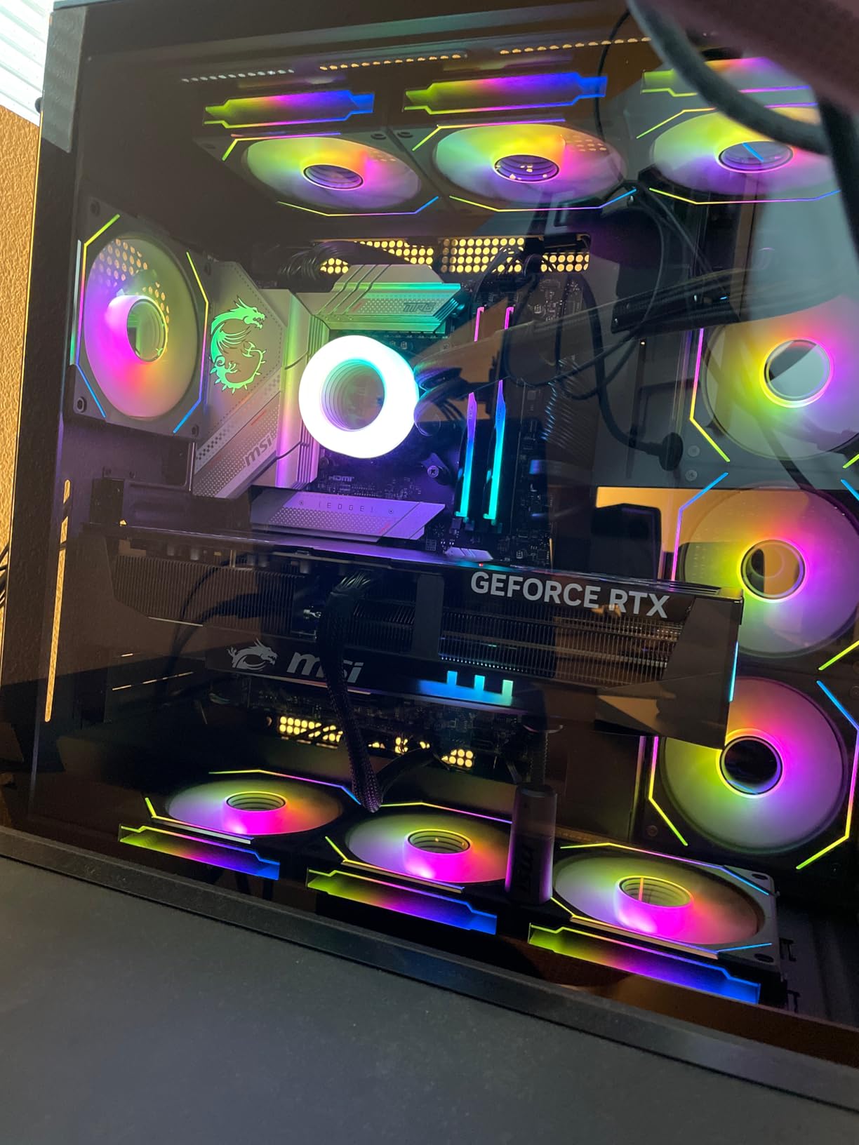 MSI Gaming RTX 5090 32G Gaming Trio OC Graphics Card (32GB GDDR7, 512-bit, Extreme Performance: 2497 MHz) Customer Review MSI Gaming RTX 5090 32G Gaming Trio OC Graphics Card (32GB GDDR7, 512-bit, Extreme Performance: 2497 MHz) - Customer Photo 1