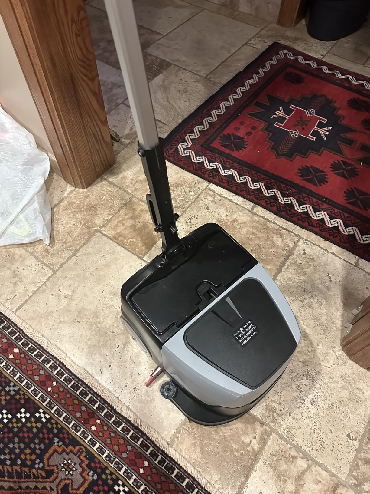 Battery Powered Walk Behind Mini Automatic Floor Scrubber Machine – Compact & Portable, 15 Battery Powered Walk Behind Mini Automatic Floor Scrubber Machine – Compact & Portable, 15