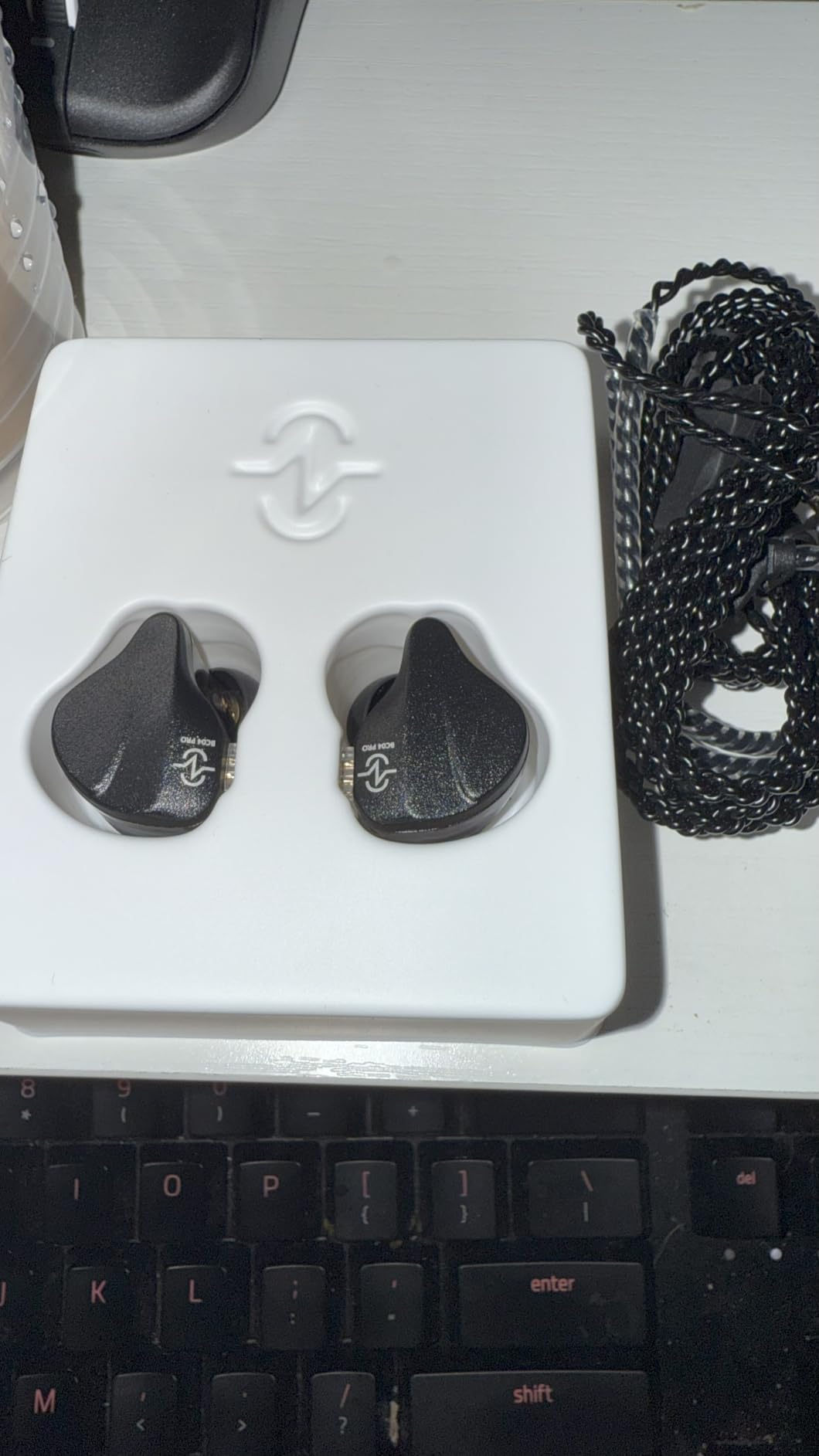 CCZ DC03 in Ear Monitor Headphones, IEMs for Gaming, Deep Bass Sound Wired Earbuds, 1DD HiFi in Ear Headphones Noise Cancelling Ear buds, in Ears for Singers Musician Stage Drummer Customer Review CCZ DC03 in Ear Monitor Headphones, IEMs for Gaming, Deep Bass Sound Wired Earbuds, 1DD HiFi in Ear Headphones Noise Cancelling Ear buds, in Ears for Singers Musician Stage Drummer - Customer Photo 1