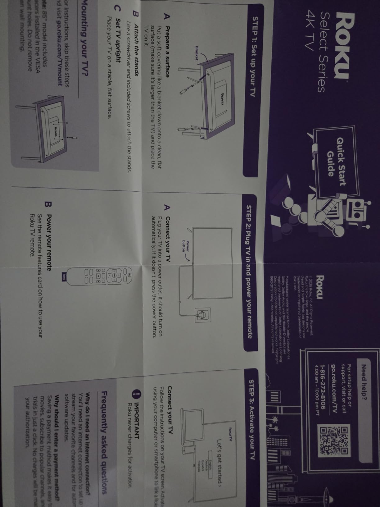 Roku Smart TV 2025 – 65-Inch Select Series, 4K HDR TV – RokuTV with Enhanced Voice Remote – Flat Screen LED Television with Wi-Fi for Streaming Live Local News, Sports, Family Entertainment Customer Review Roku Smart TV 2025 – 65-Inch Select Series, 4K HDR TV – RokuTV with Enhanced Voice Remote – Flat Screen LED Television with Wi-Fi for Streaming Live Local News, Sports, Family Entertainment - Customer Photo 2