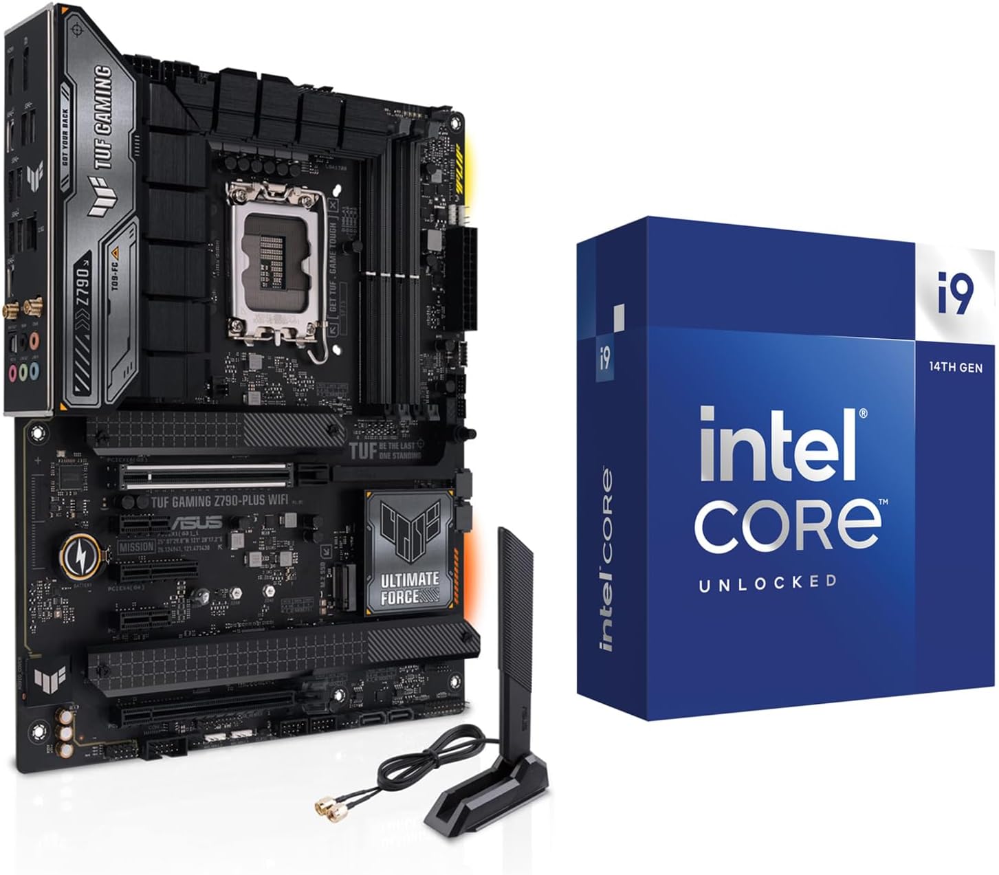 Micro Center CPU Motherboard Combo - Intel i9-14900K 14th Gen 24-Cores LGA 1700 Desktop Processor Bundle with TUF Gaming Z790-Plus WiFi Gaming Motherboard Customer Review Micro Center CPU Motherboard Combo - Intel i9-14900K 14th Gen 24-Cores LGA 1700 Desktop Processor Bundle with TUF Gaming Z790-Plus WiFi Gaming Motherboard - Customer Photo 1