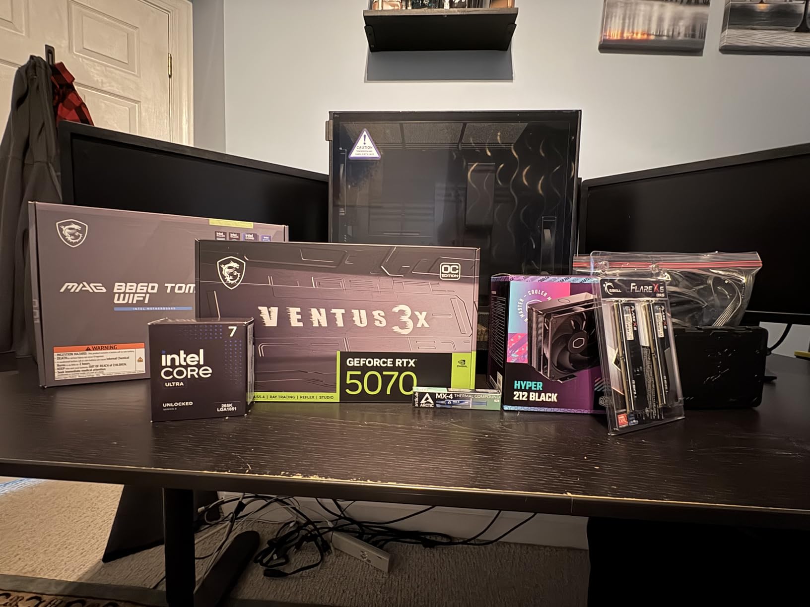 MSI Gaming RTX 5070 12G Ventus 3X OC Graphics Card (12GB GDDR7, 192-bit, Extreme Performance: 2557 MHz, DisplayPort x3 2.1a, HDMI 2.1b, NVIDIA Blackwell Architecture) Customer Review MSI Gaming RTX 5070 12G Ventus 3X OC Graphics Card (12GB GDDR7, 192-bit, Extreme Performance: 2557 MHz, DisplayPort x3 2.1a, HDMI 2.1b, NVIDIA Blackwell Architecture) - Customer Photo 2