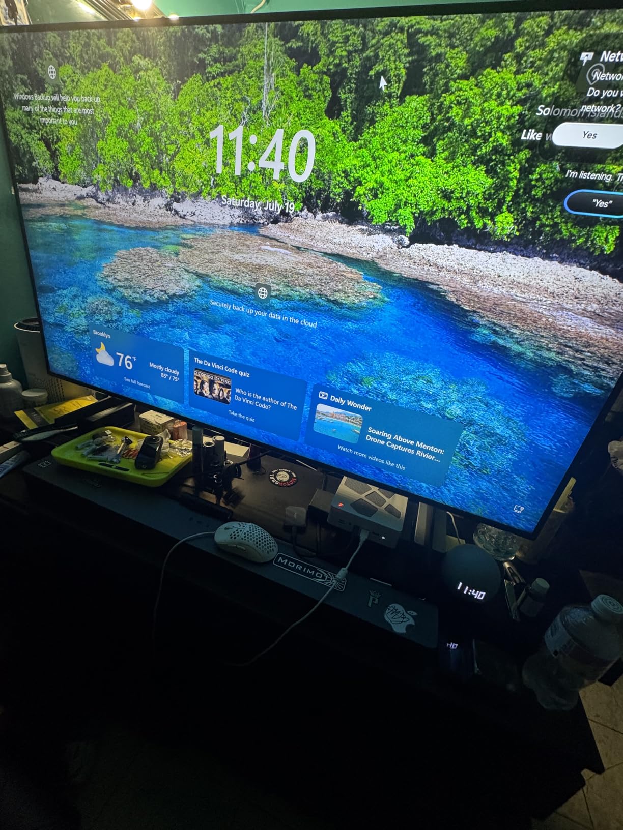 Samsung 65-Inch Class QLED Q8F 4K UHD Smart TV (2025 Model) Q4 AI Processor, 100% Color Volume with Quantum Dot, AirSlim Design, Endless Free Content, Samsung Vision AI, Alexa Built-in Customer Review Samsung 65-Inch Class QLED Q8F 4K UHD Smart TV (2025 Model) Q4 AI Processor, 100% Color Volume with Quantum Dot, AirSlim Design, Endless Free Content, Samsung Vision AI, Alexa Built-in - Customer Photo 2