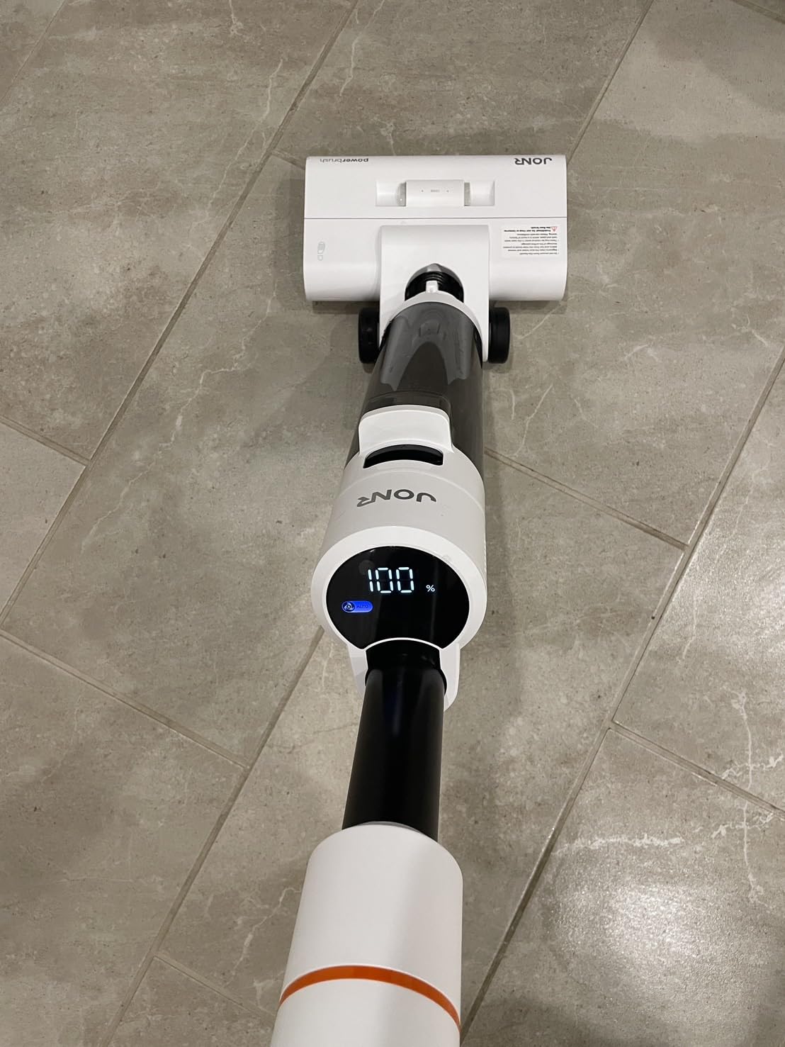 JONR S20 Pro FlexReach Wet Dry Vacuum Cleaner, 180° Lie-Flat Cordless Vacuum Mop All-in-One for Hard Floors, Floor Cleaner Machine with Self Propelled, 0.1Inch Edge Cleaning, One-Step Cleaning, White Customer Review JONR S20 Pro FlexReach Wet Dry Vacuum Cleaner, 180° Lie-Flat Cordless Vacuum Mop All-in-One for Hard Floors, Floor Cleaner Machine with Self Propelled, 0.1Inch Edge Cleaning, One-Step Cleaning, White - Customer Photo 1