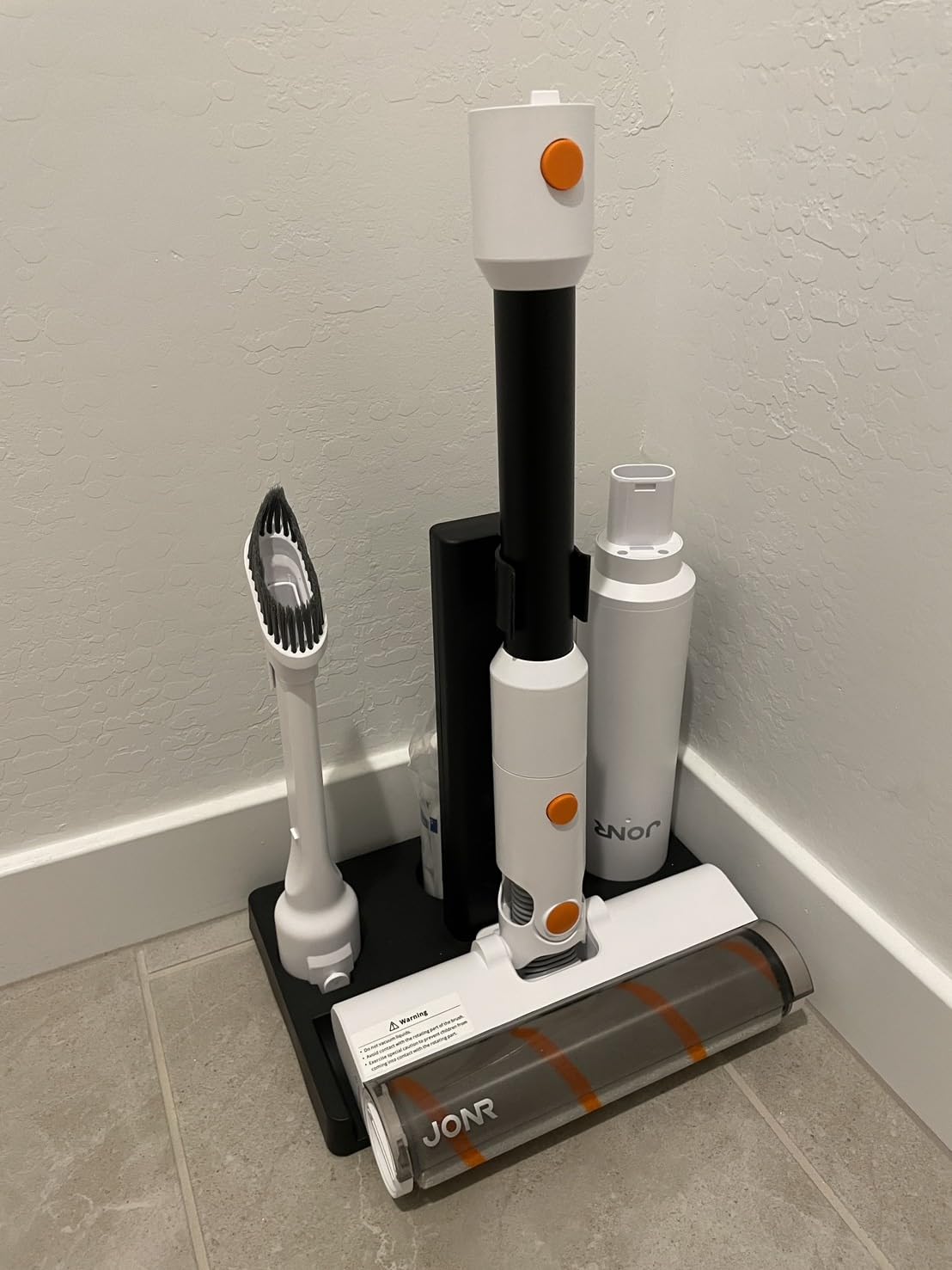 JONR S20 Pro FlexReach Wet Dry Vacuum Cleaner, 180° Lie-Flat Cordless Vacuum Mop All-in-One for Hard Floors, Floor Cleaner Machine with Self Propelled, 0.1Inch Edge Cleaning, One-Step Cleaning, White Customer Review JONR S20 Pro FlexReach Wet Dry Vacuum Cleaner, 180° Lie-Flat Cordless Vacuum Mop All-in-One for Hard Floors, Floor Cleaner Machine with Self Propelled, 0.1Inch Edge Cleaning, One-Step Cleaning, White - Customer Photo 2