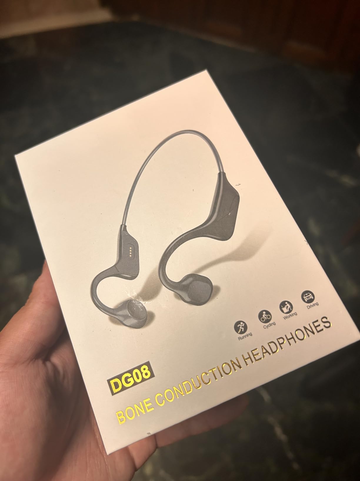 Bone Conduction Bluetooth Headphones-SurfAudio, IP68 Waterproof Swimming Headphones with 32GB MP3 Player, Lightweight Open Ear Design for Swimming/Surfing/Marathon/Cycling(Black) Customer Review Bone Conduction Bluetooth Headphones-SurfAudio, IP68 Waterproof Swimming Headphones with 32GB MP3 Player, Lightweight Open Ear Design for Swimming/Surfing/Marathon/Cycling(Black) - Customer Photo 2