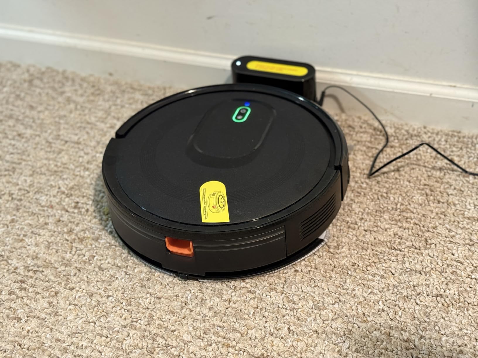 Robot Vacuum and Mop Combo, 2 in 1 Mopping Robot Vacuum Cleaner, 4200Pa Powerful Suction, Multi-Surface Cleaning, Obstacle Avoidance, Self-Charging, Easy to use, App & Voice Control, Works with Alexa Customer Review Robot Vacuum and Mop Combo, 2 in 1 Mopping Robot Vacuum Cleaner, 4200Pa Powerful Suction, Multi-Surface Cleaning, Obstacle Avoidance, Self-Charging, Easy to use, App & Voice Control, Works with Alexa - Customer Photo 1