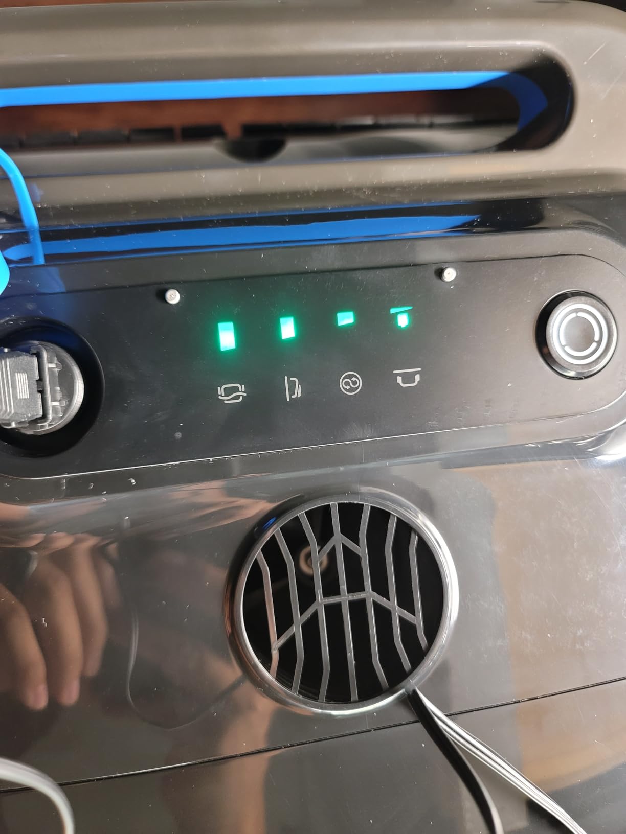 Y50S Robotic Pool Cleaner, Upgraded Motor, Powerful Wall-Climbing with Scrubber Brushes, Smart Path Navigation, Cordless Pool Vacuum for Inground Pools up to 2000 Sq.ft (Night) - Customer Photo 1